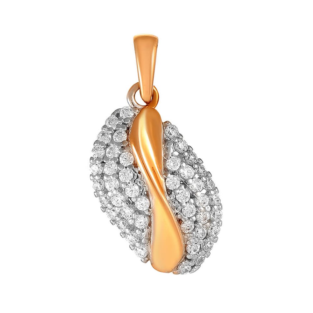 Подвеска TALANT из золота с фианитами