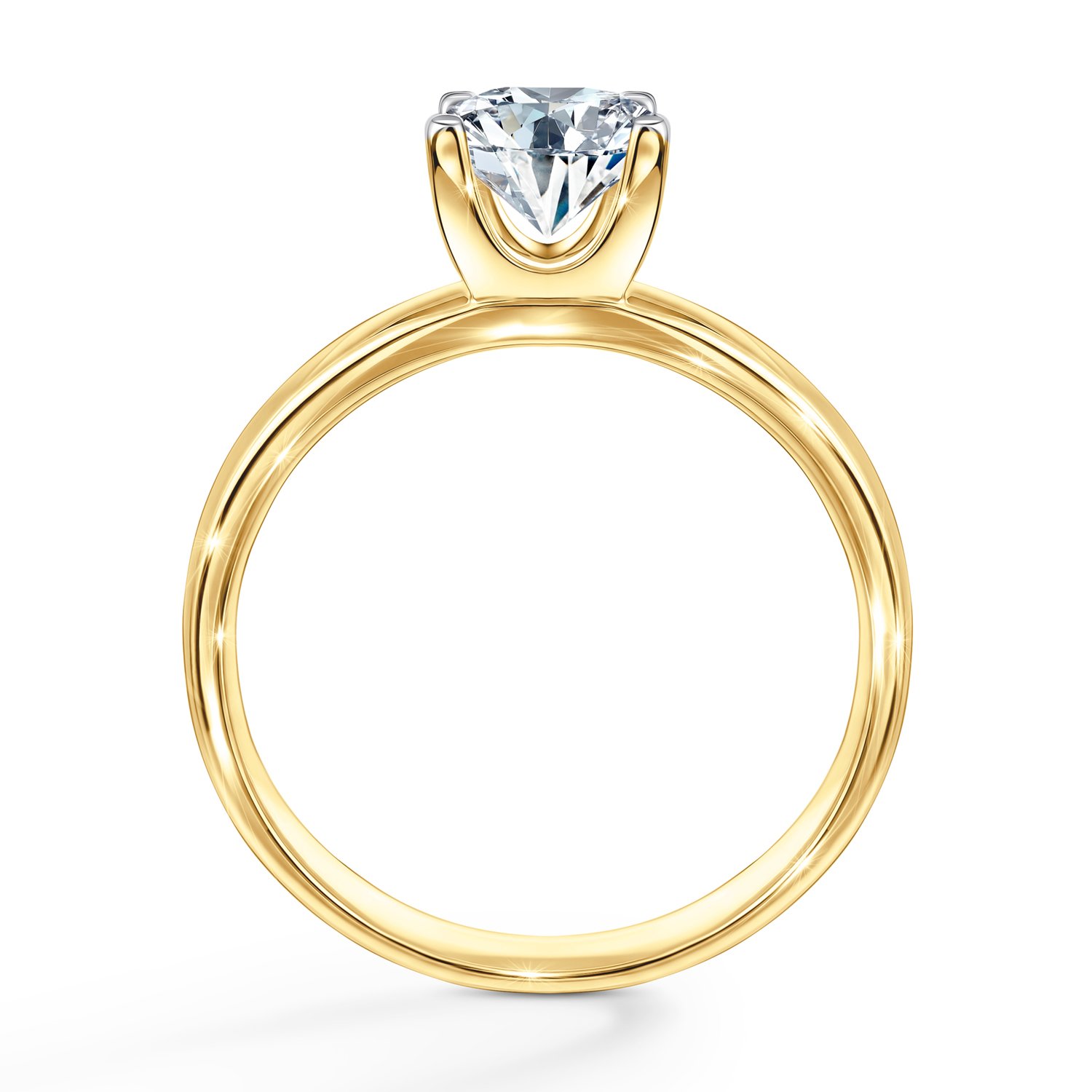 Золотое кольцо SMART DIAMONDS