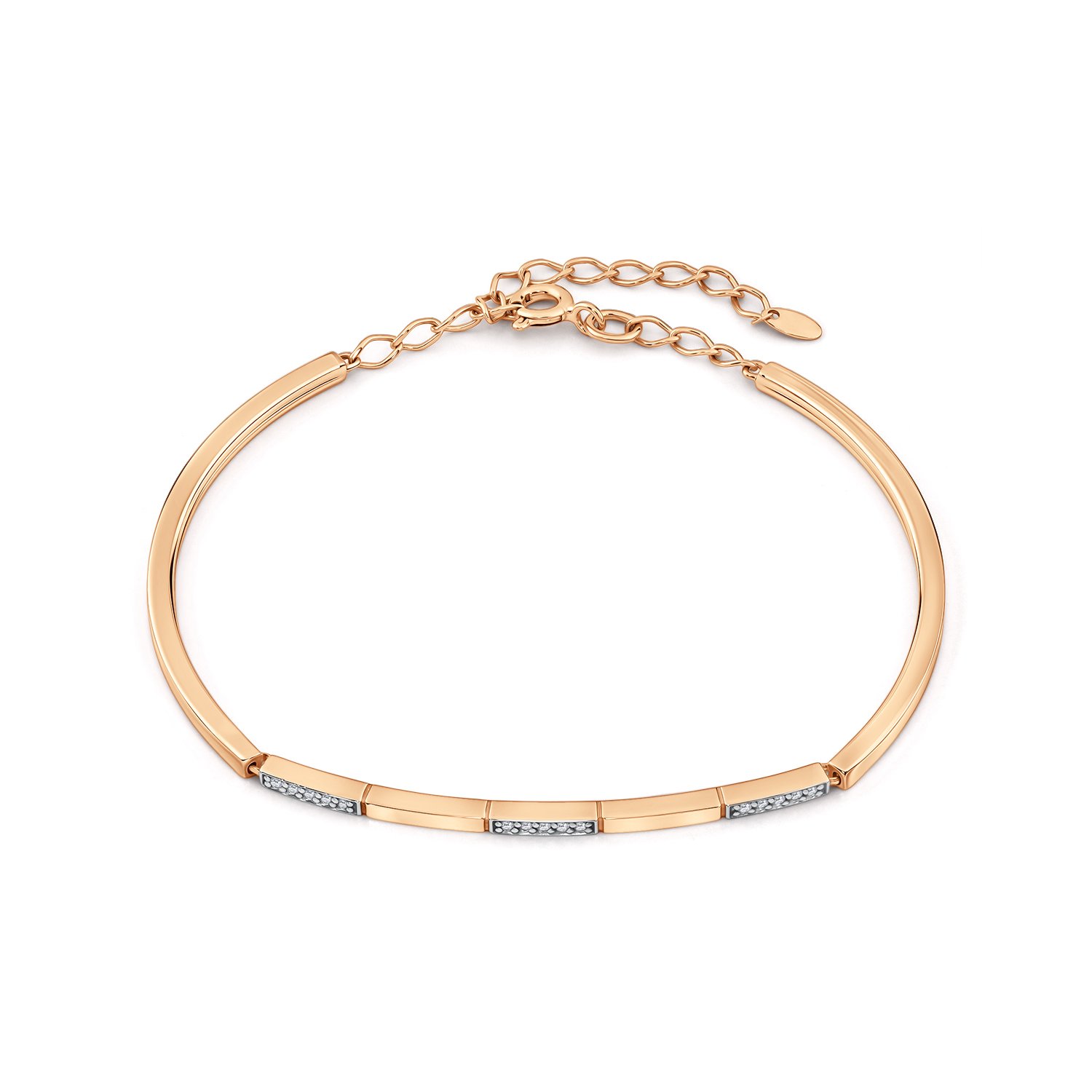 Фото «Золотой браслет с бриллиантами»