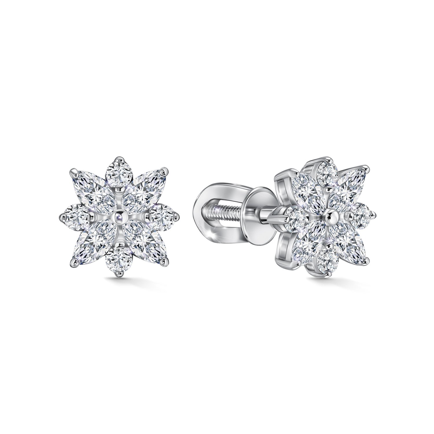 Фото «Золотые серьги SMART DIAMONDS»