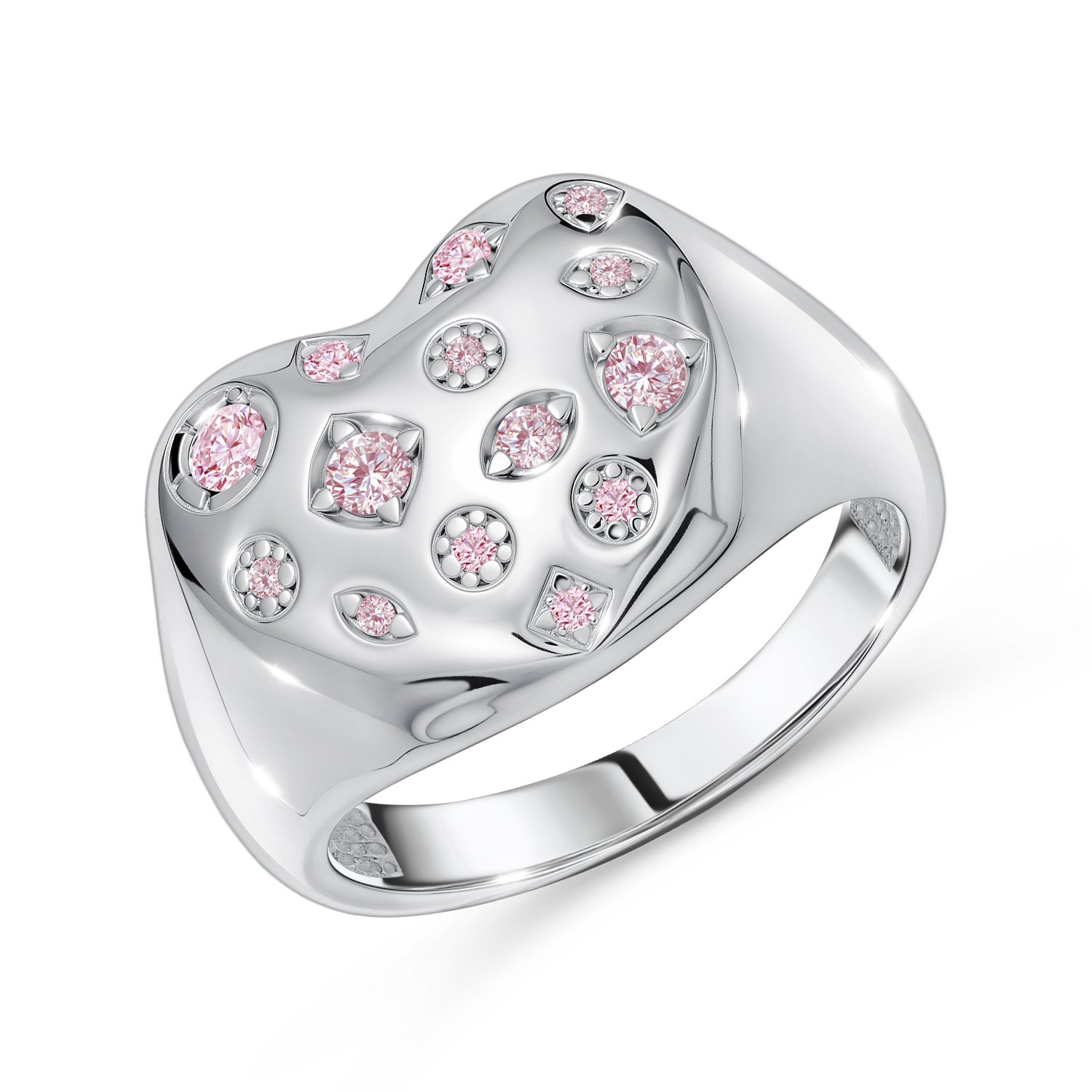 Фото «Серебряное кольцо с фианитами»