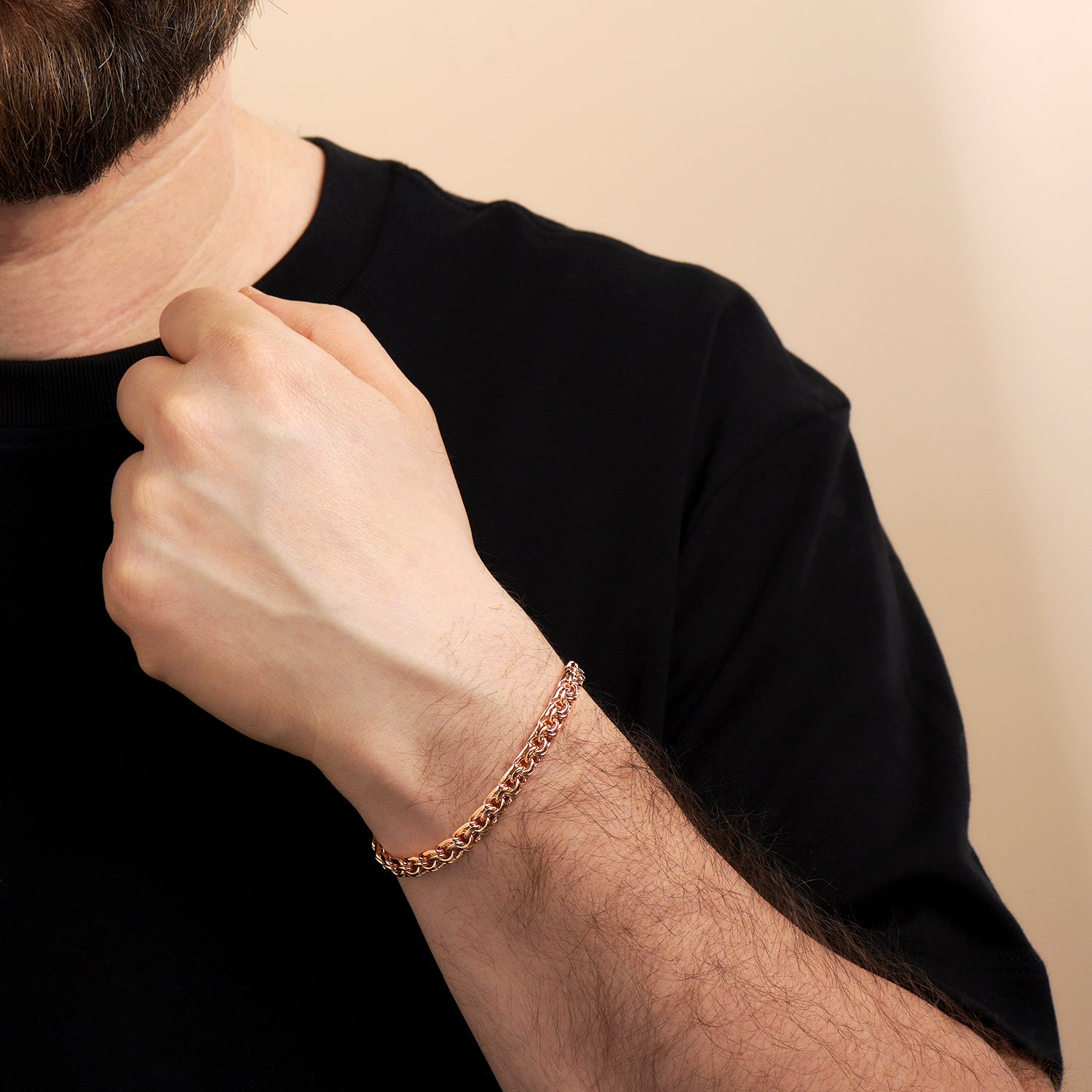 Золотой браслет полновесный