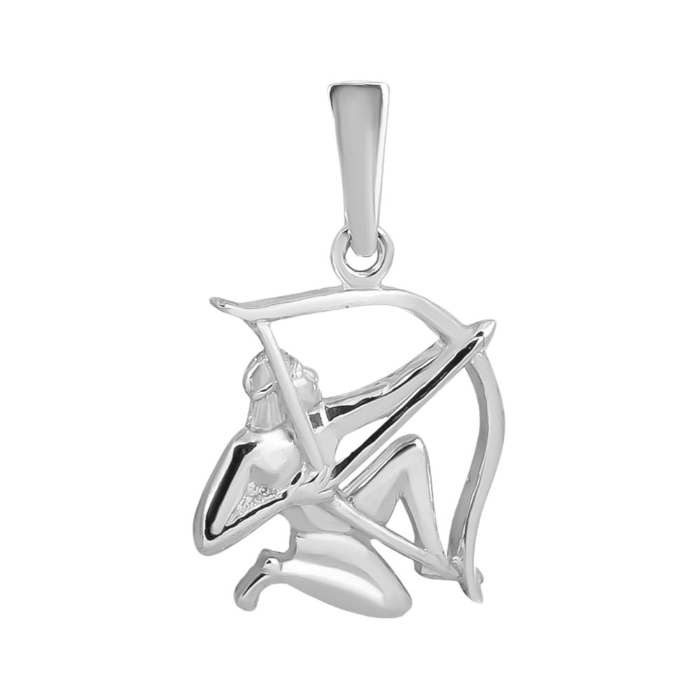 Фото «Серебряная подвеска со знаком зодиака Стрелец»