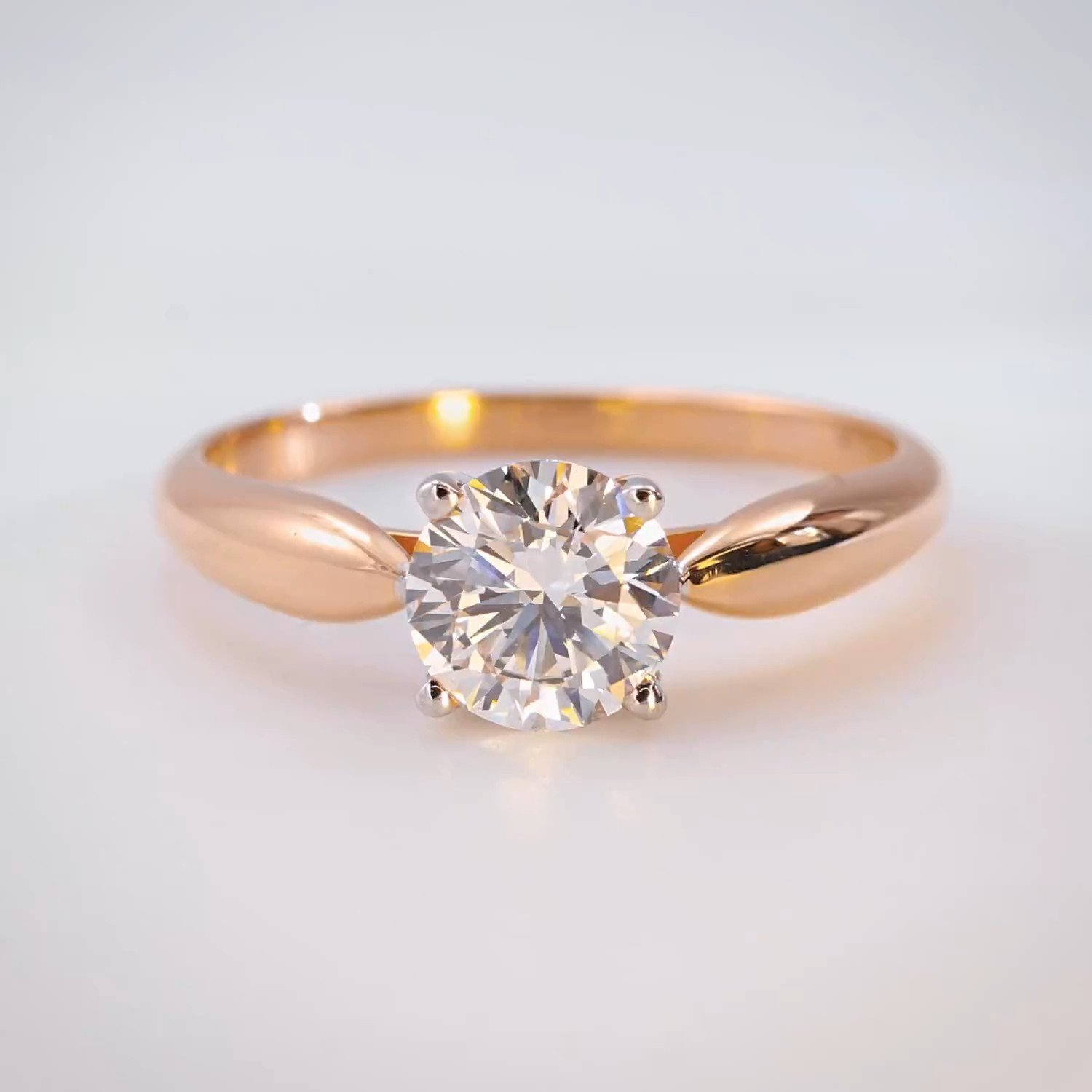 Фото «Золотое кольцо SMART DIAMONDS 1,03 карата»