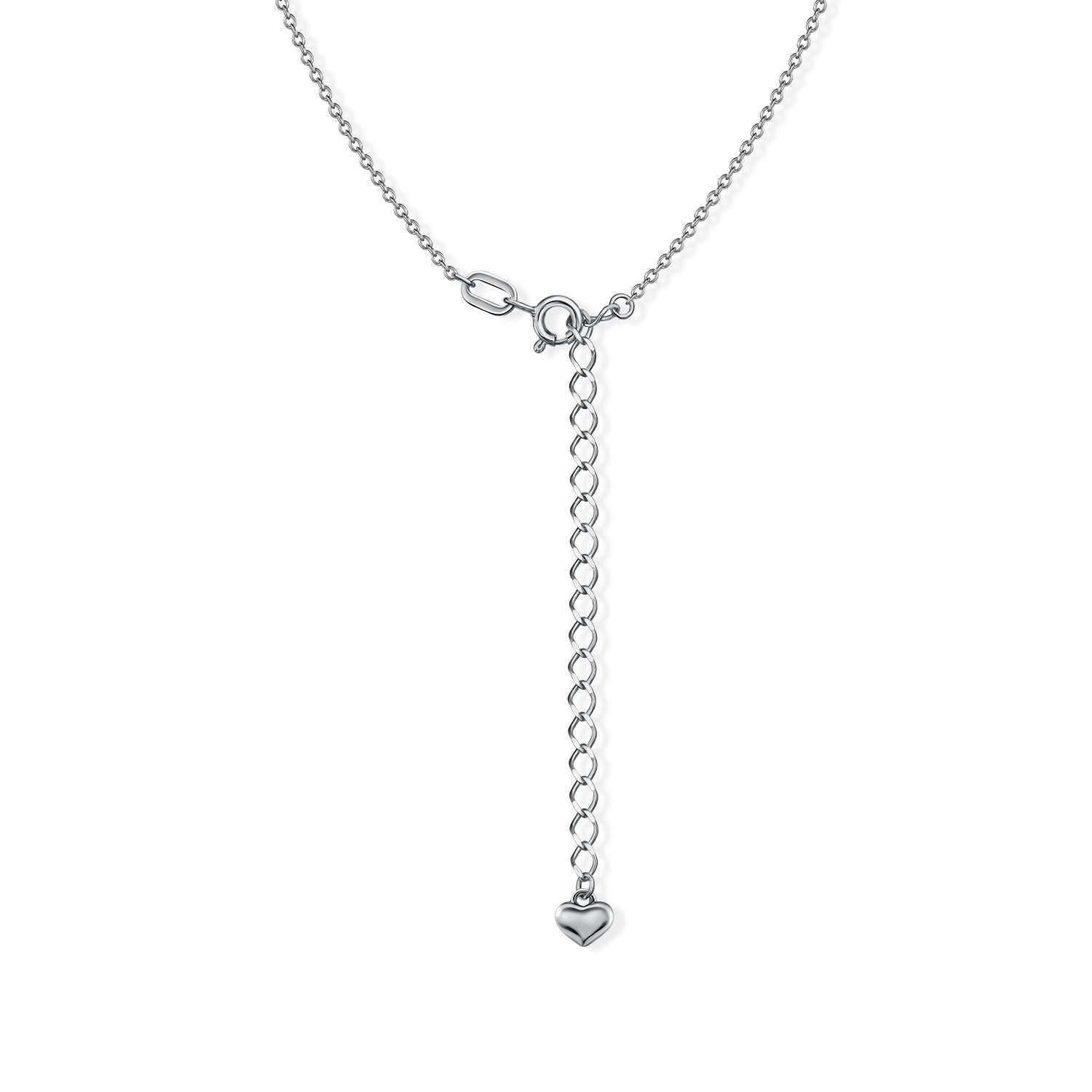 Серебряное колье с фианитами