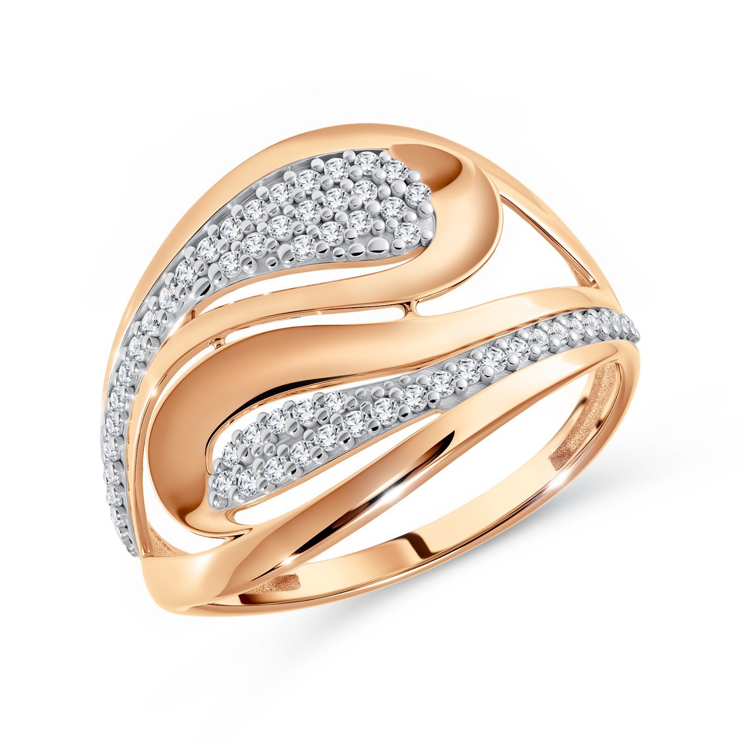 Фото «Золотое кольцо с фианитами»