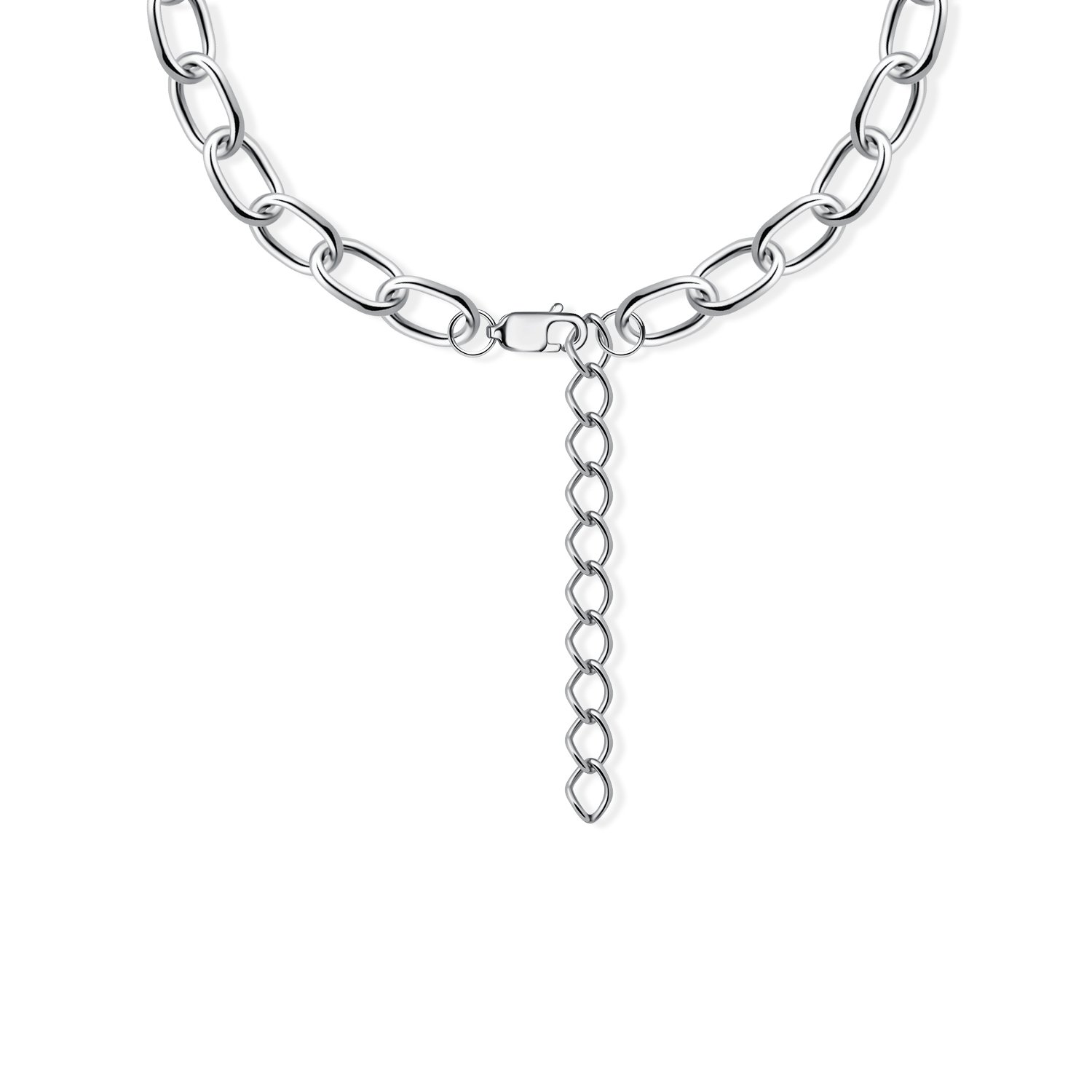 Серебряное колье