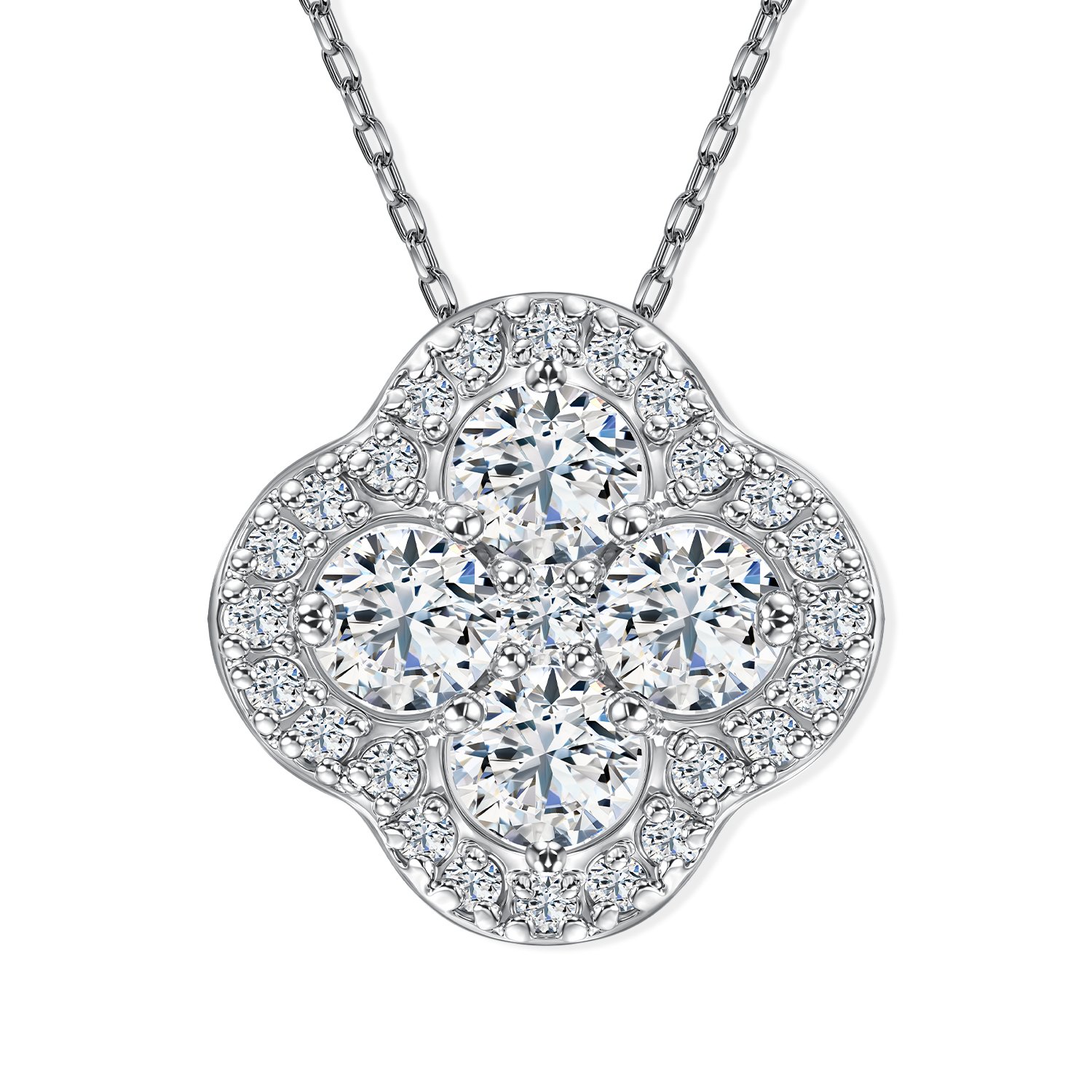 Фото «Золотая подвеска с бриллиантами выращенными»