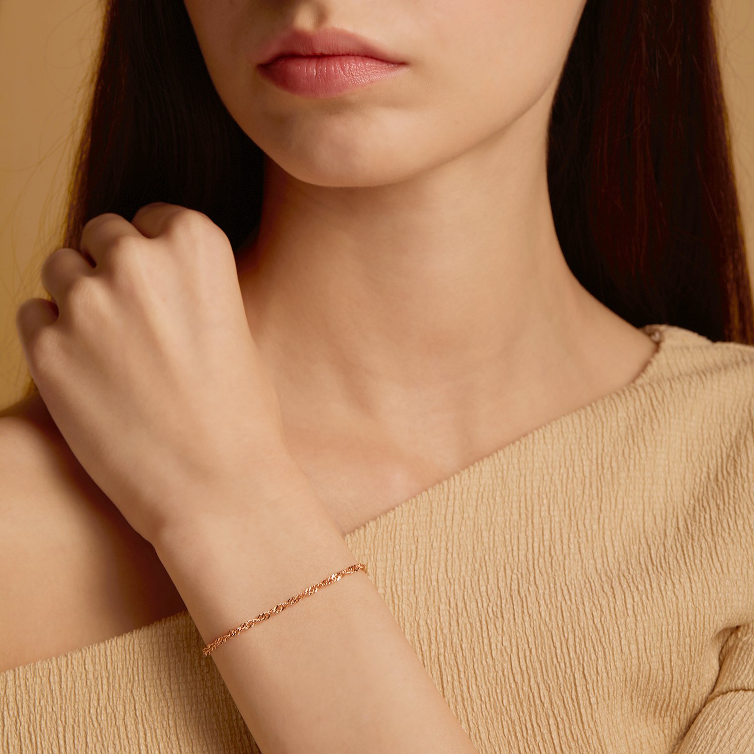 Золотой браслет полновесный