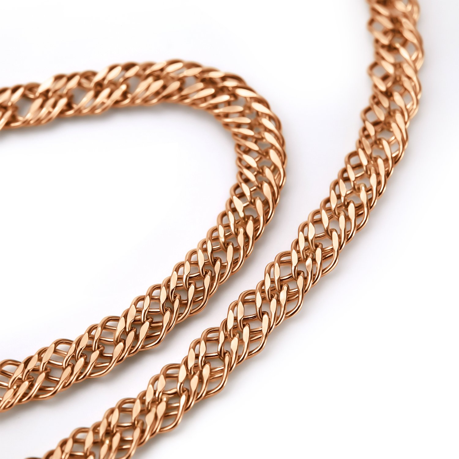 Золотой браслет облегченный