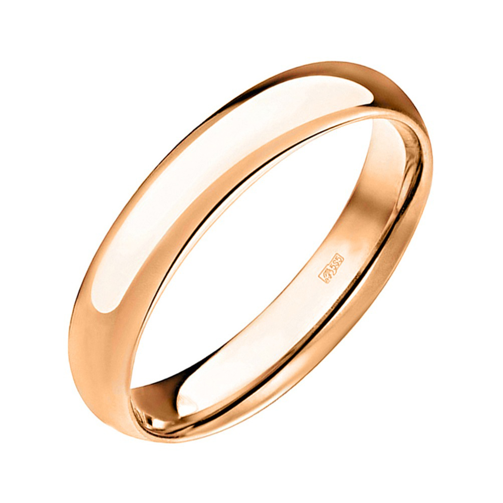 Золотое гладкое обручальное кольцо 3 мм (арт. 2002928) - купить в ЮвелирномИнтернет-магазине 585 Золотой