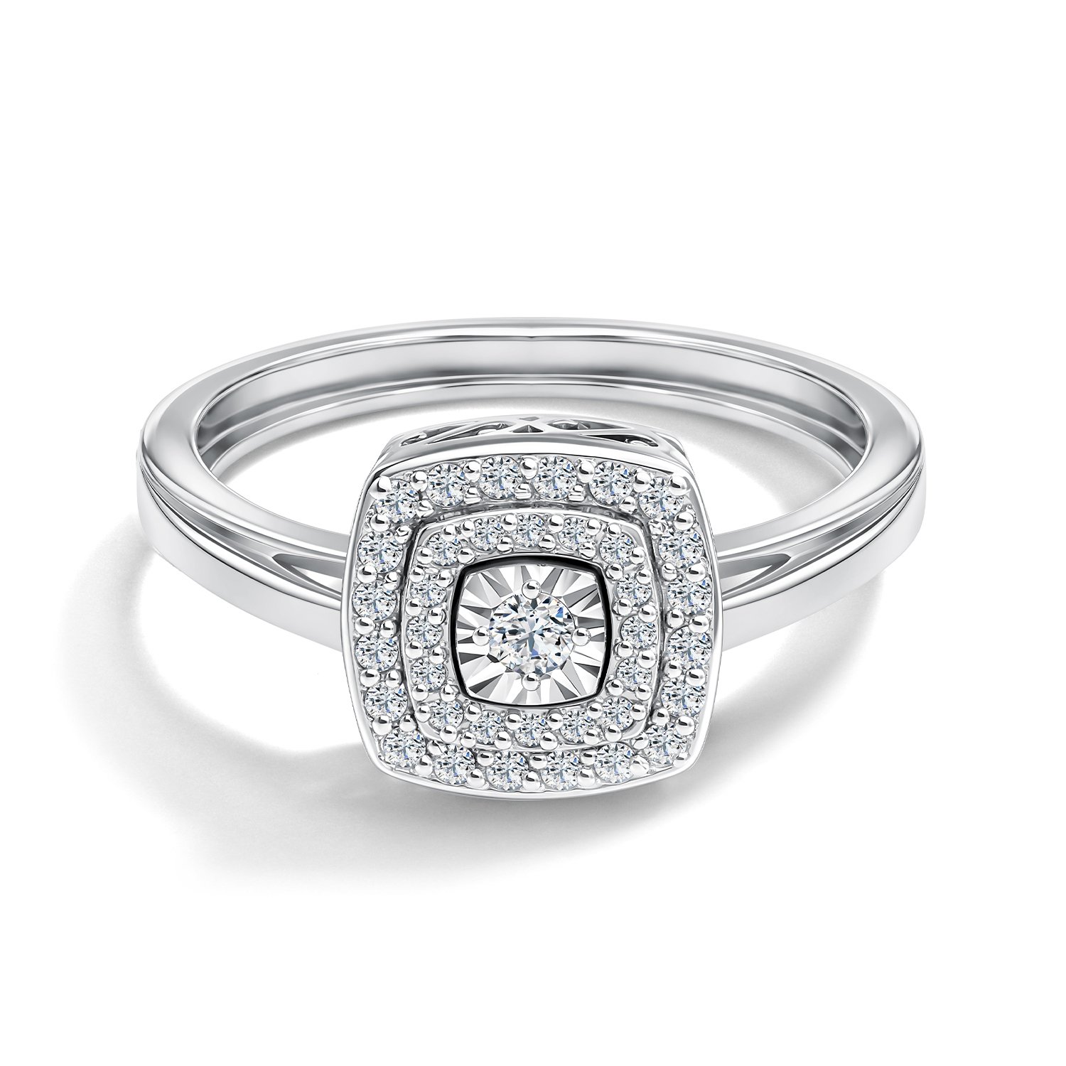 Золотое кольцо с бриллиантами