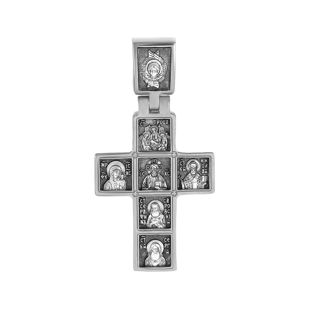 Крестик Иконостас из серебра
