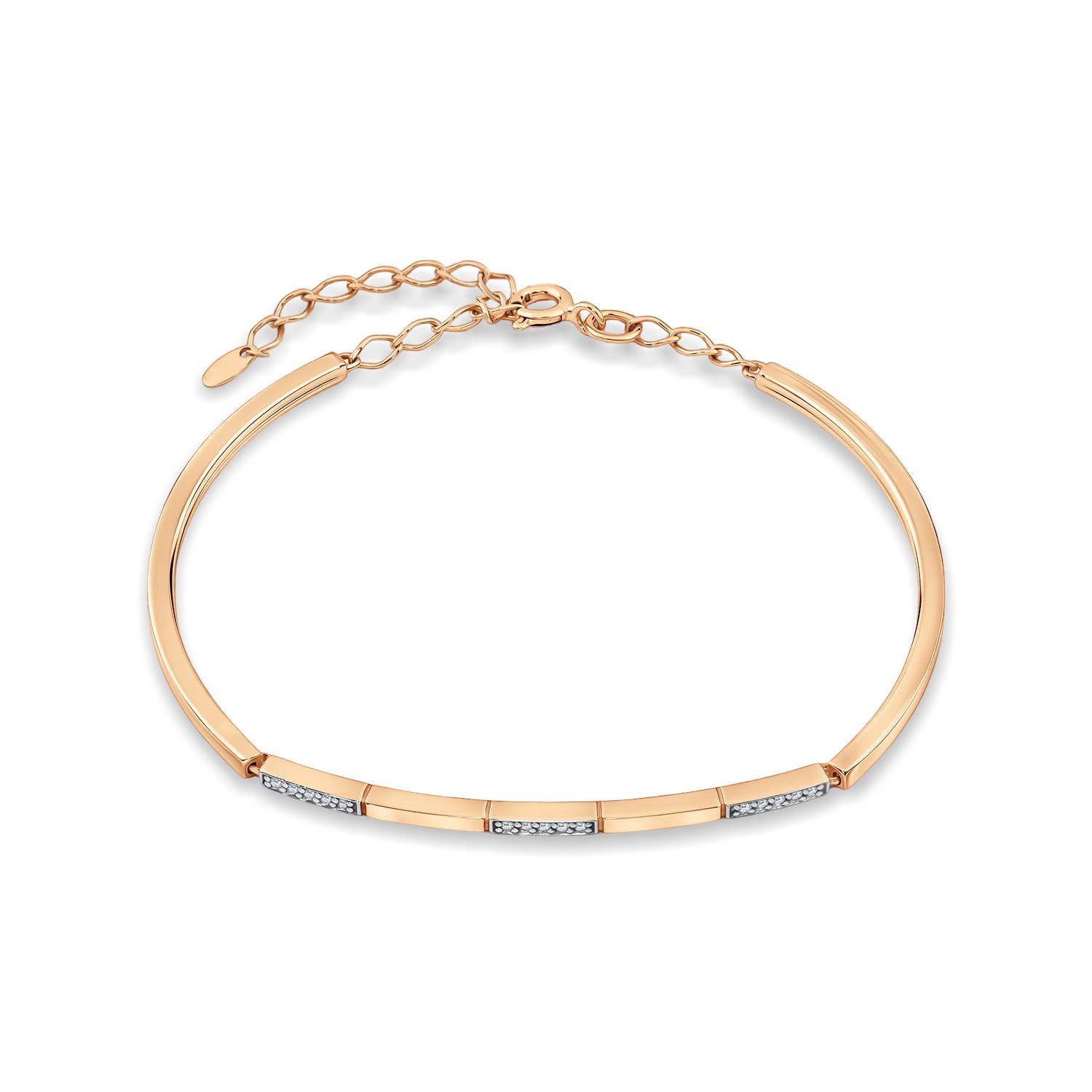 Фото «Золотой браслет с бриллиантами»