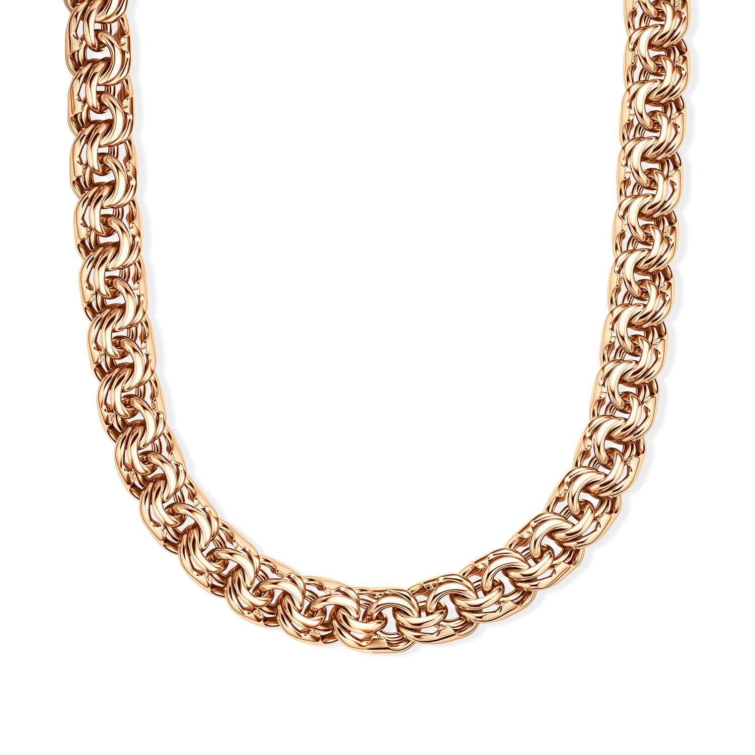 Золотая цепь ручной работы полновесная