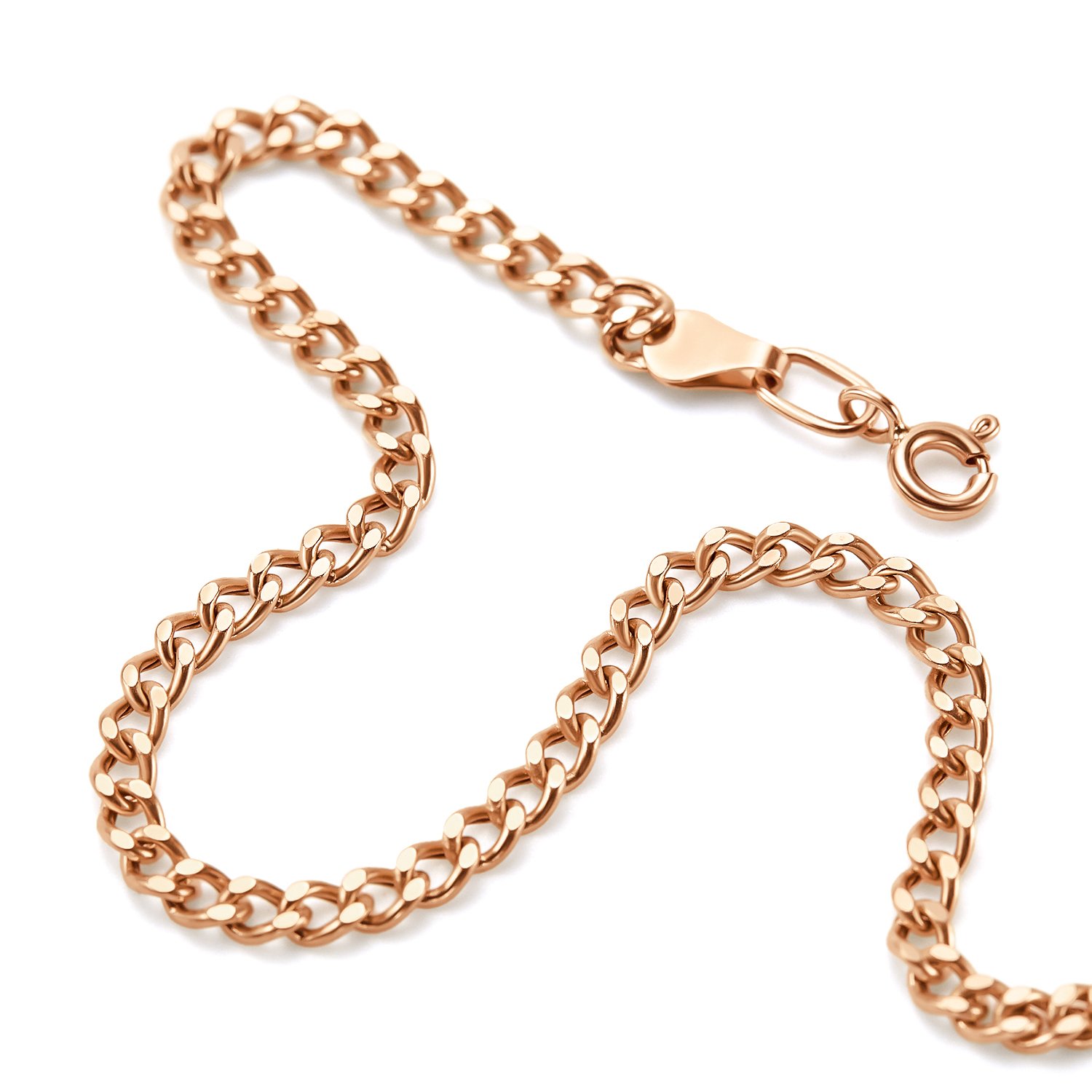 Золотой браслет облегченный