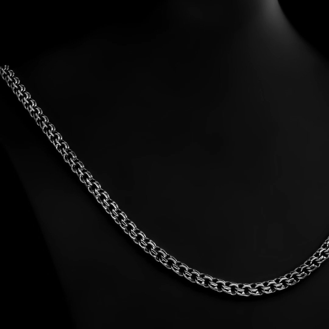 Серебряная цепь полновесная