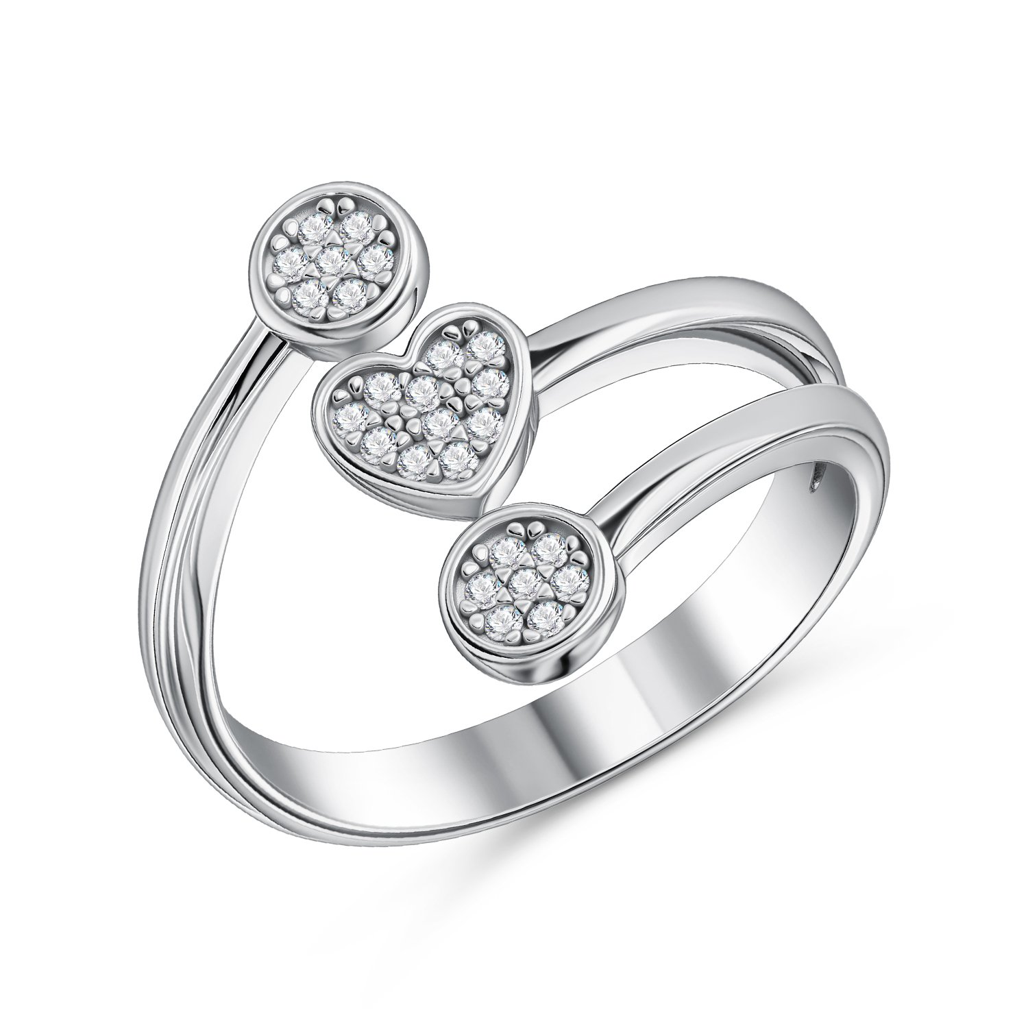 Фото «Серебряное кольцо с фианитами»