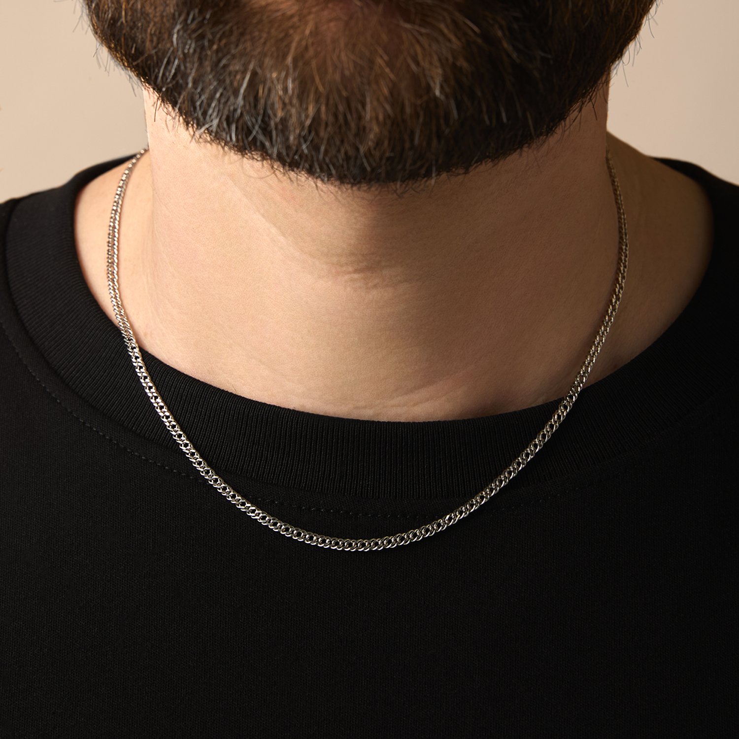 Серебряная цепь полновесная