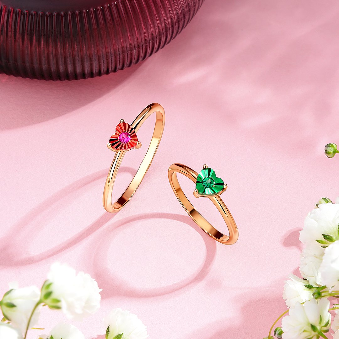 Золотое кольцо с рубином выращенным