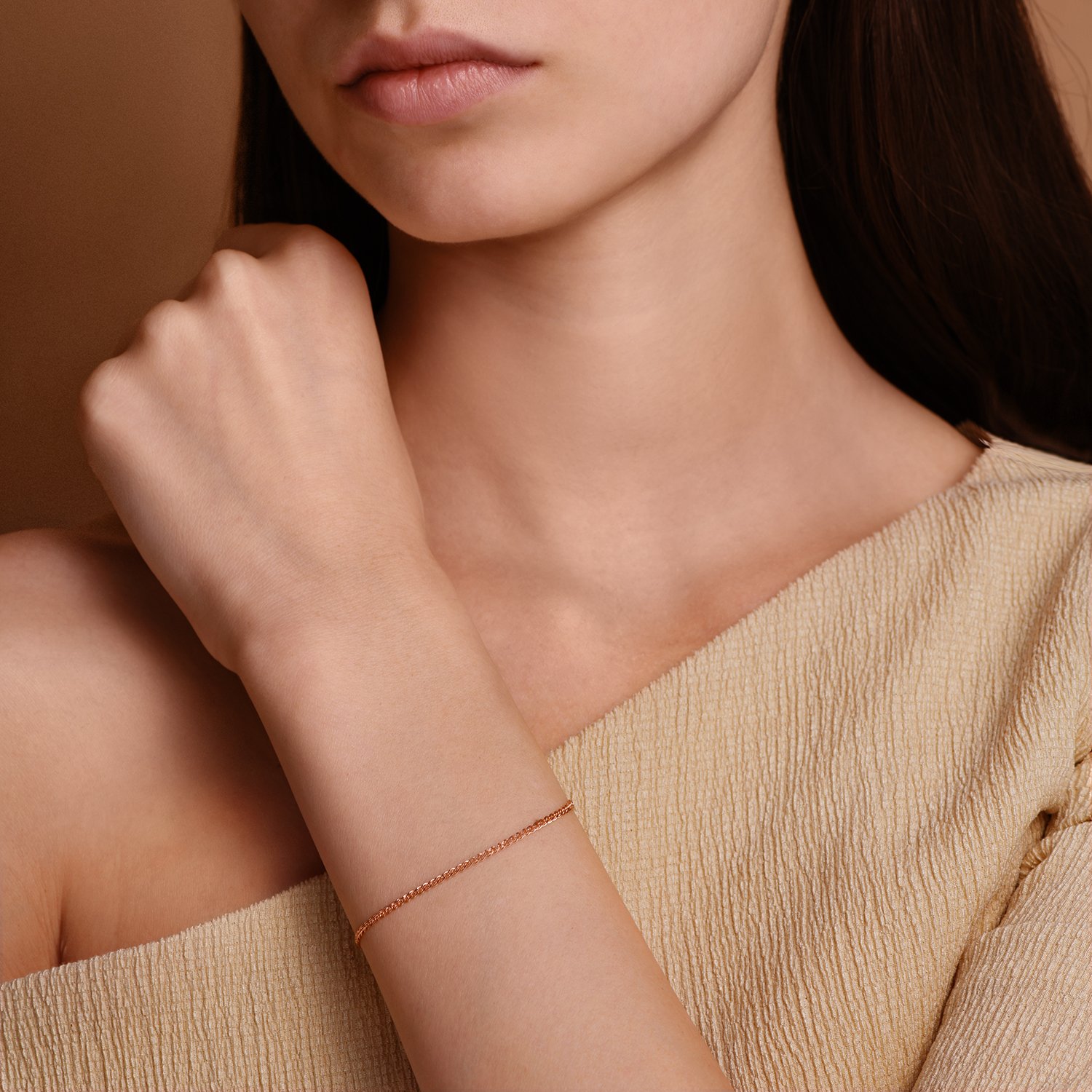 Золотой браслет полновесный