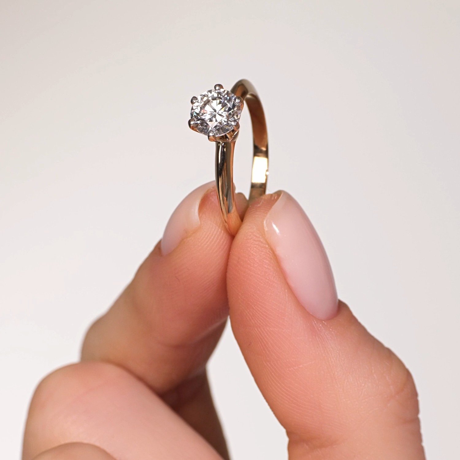 Фото «Золотое кольцо SMART DIAMONDS 1,04 карата»