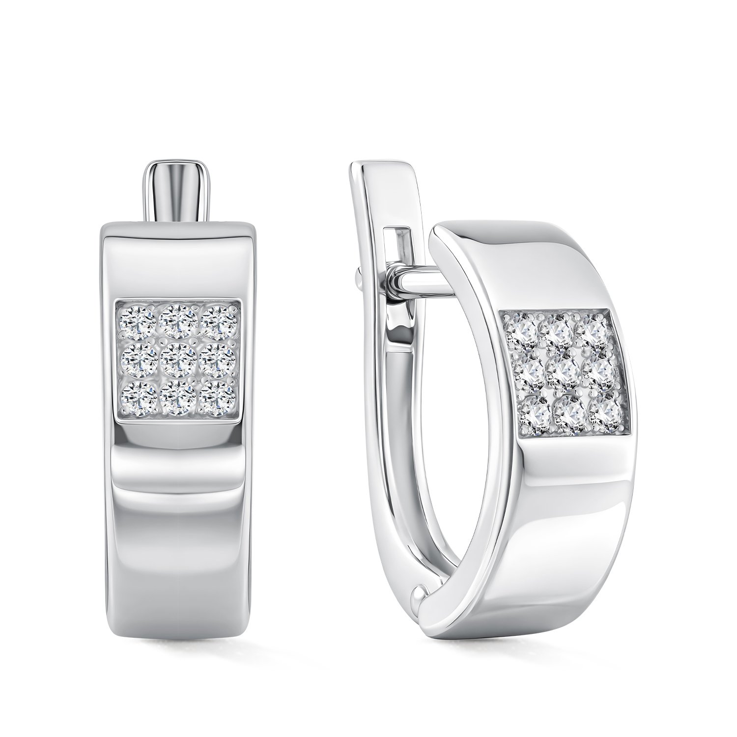 Фото «Золотые серьги с бриллиантами»