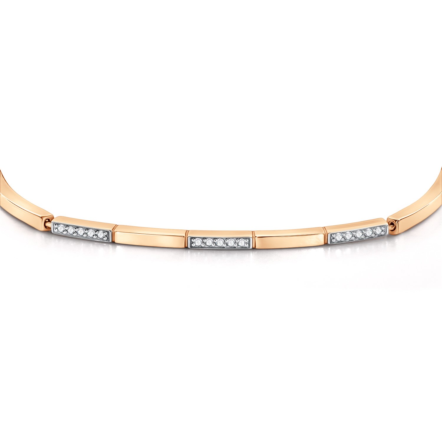 Золотой браслет с бриллиантами