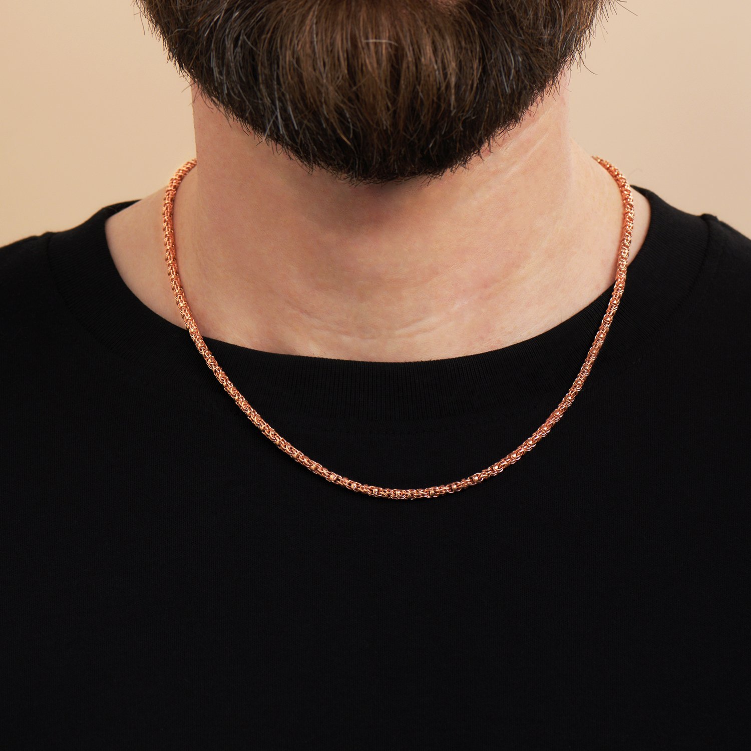 Золотая цепь ручной работы полновесная