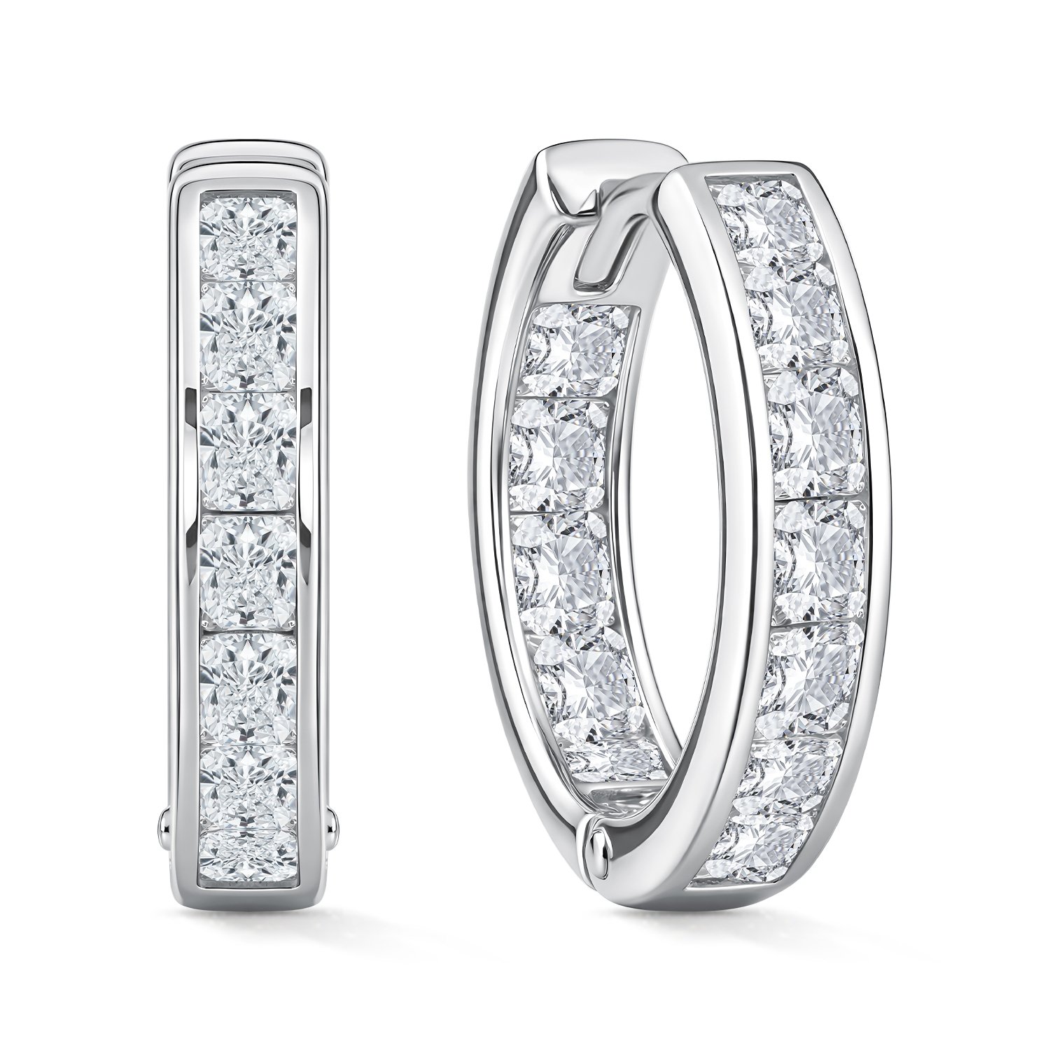 Фото «Серебряные серьги с фианитами»