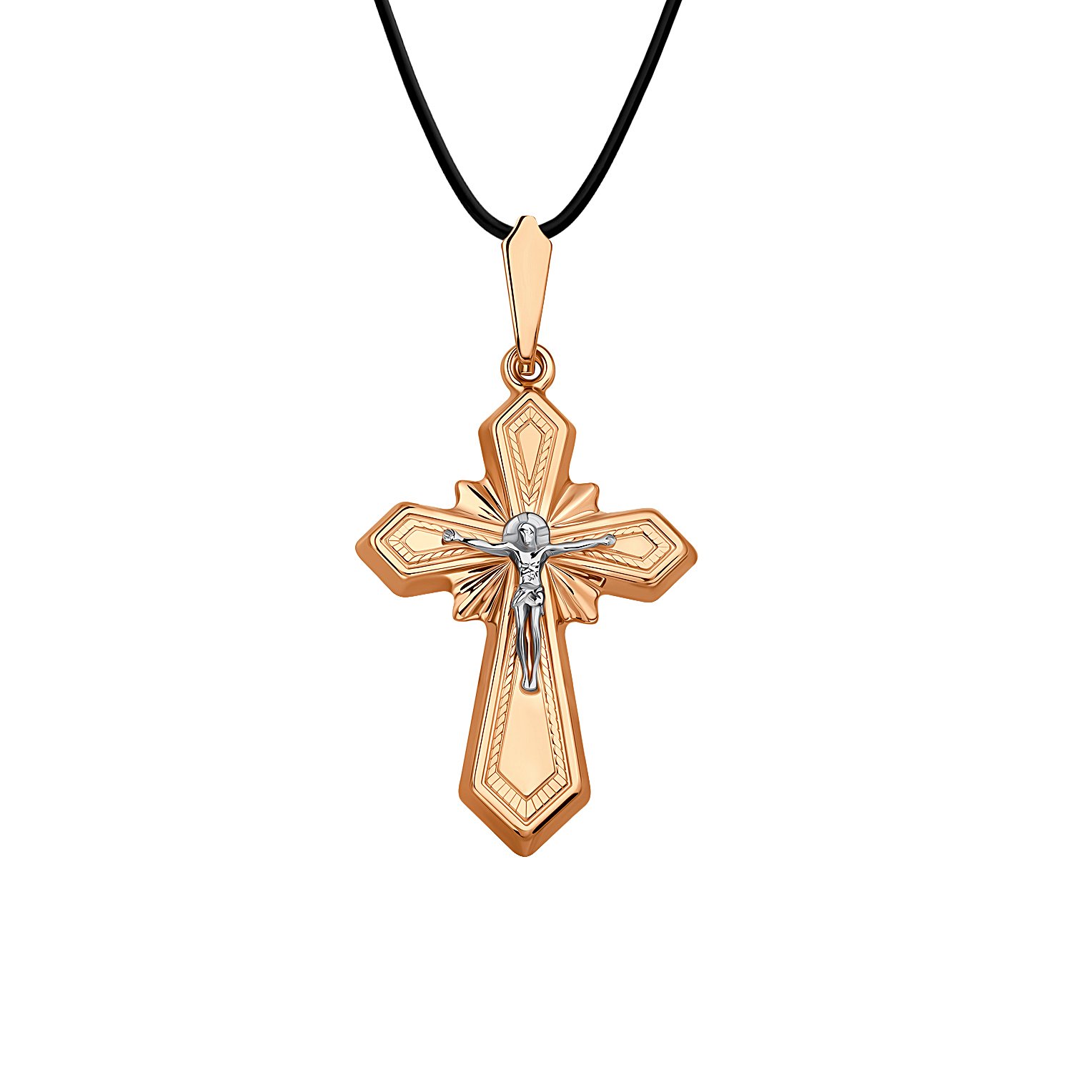 Золотой православный крест