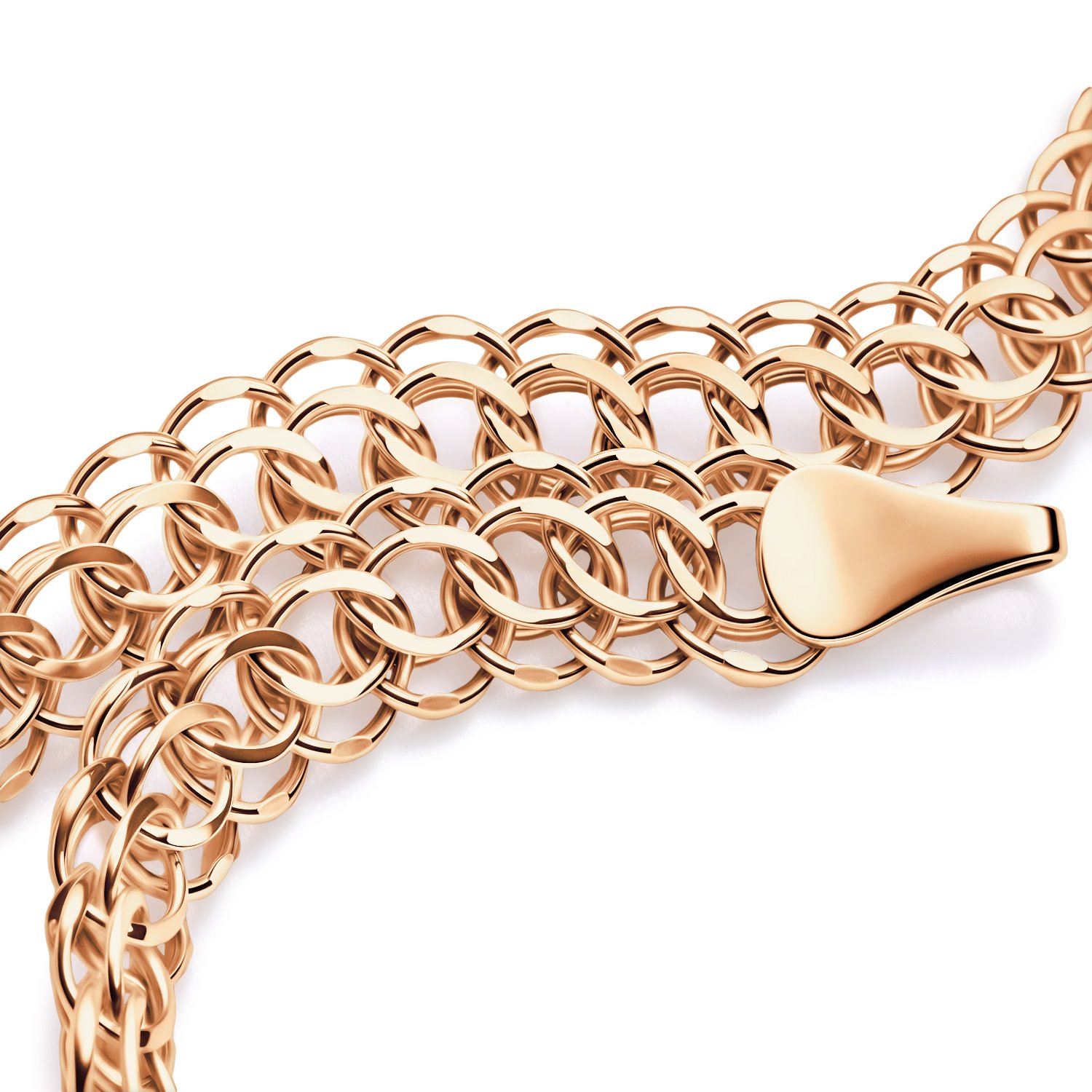 Золотой браслет полновесный