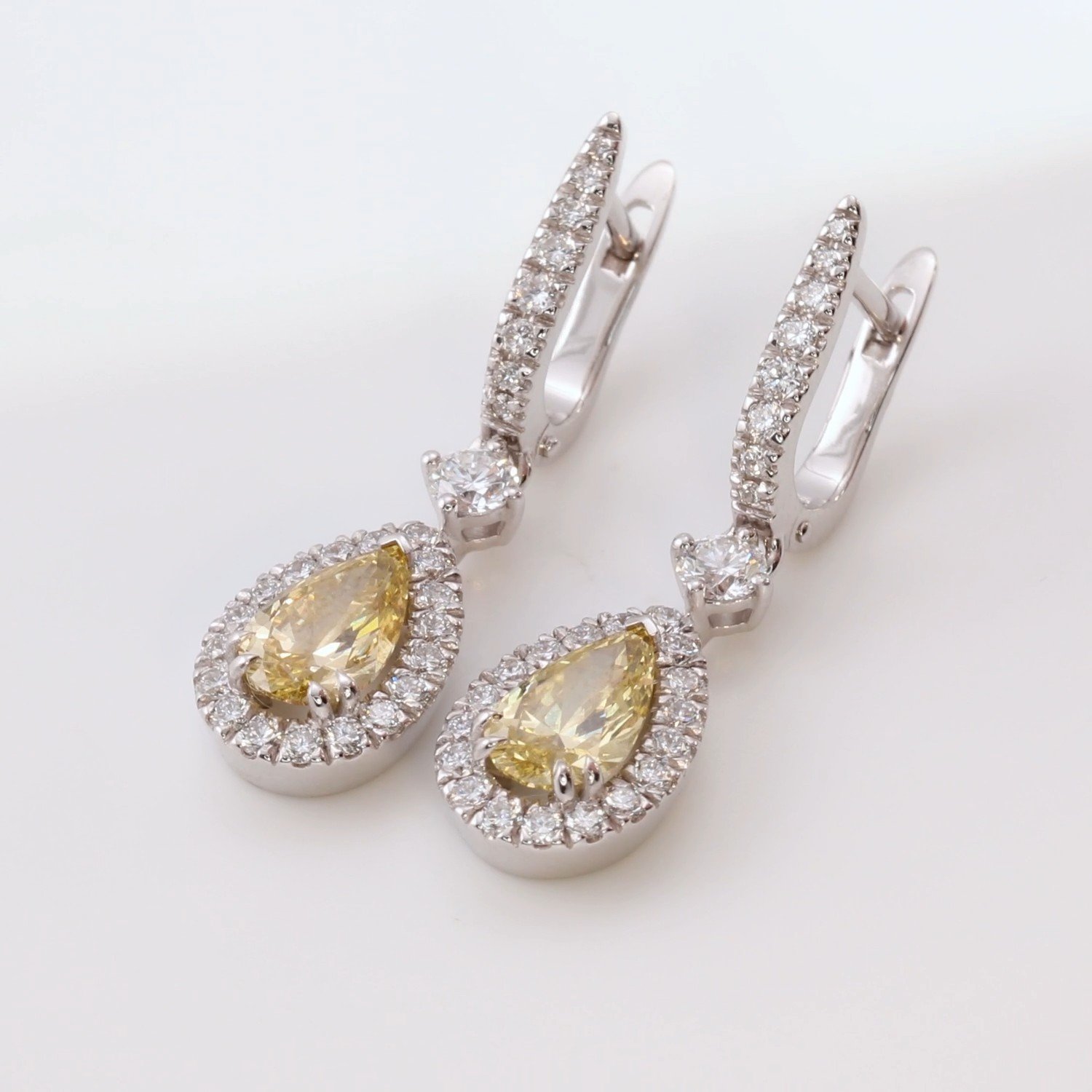 Фото «Золотые серьги SMART DIAMONDS 3,29 карата»