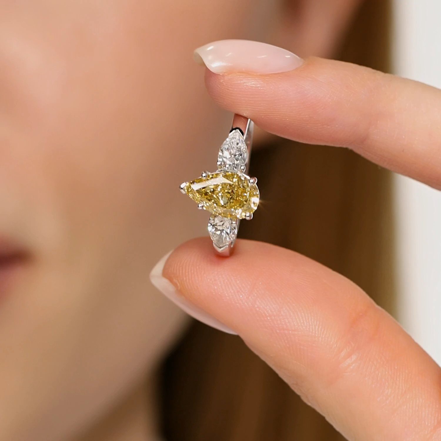 Золотое кольцо SMART DIAMONDS 3,01 карата
