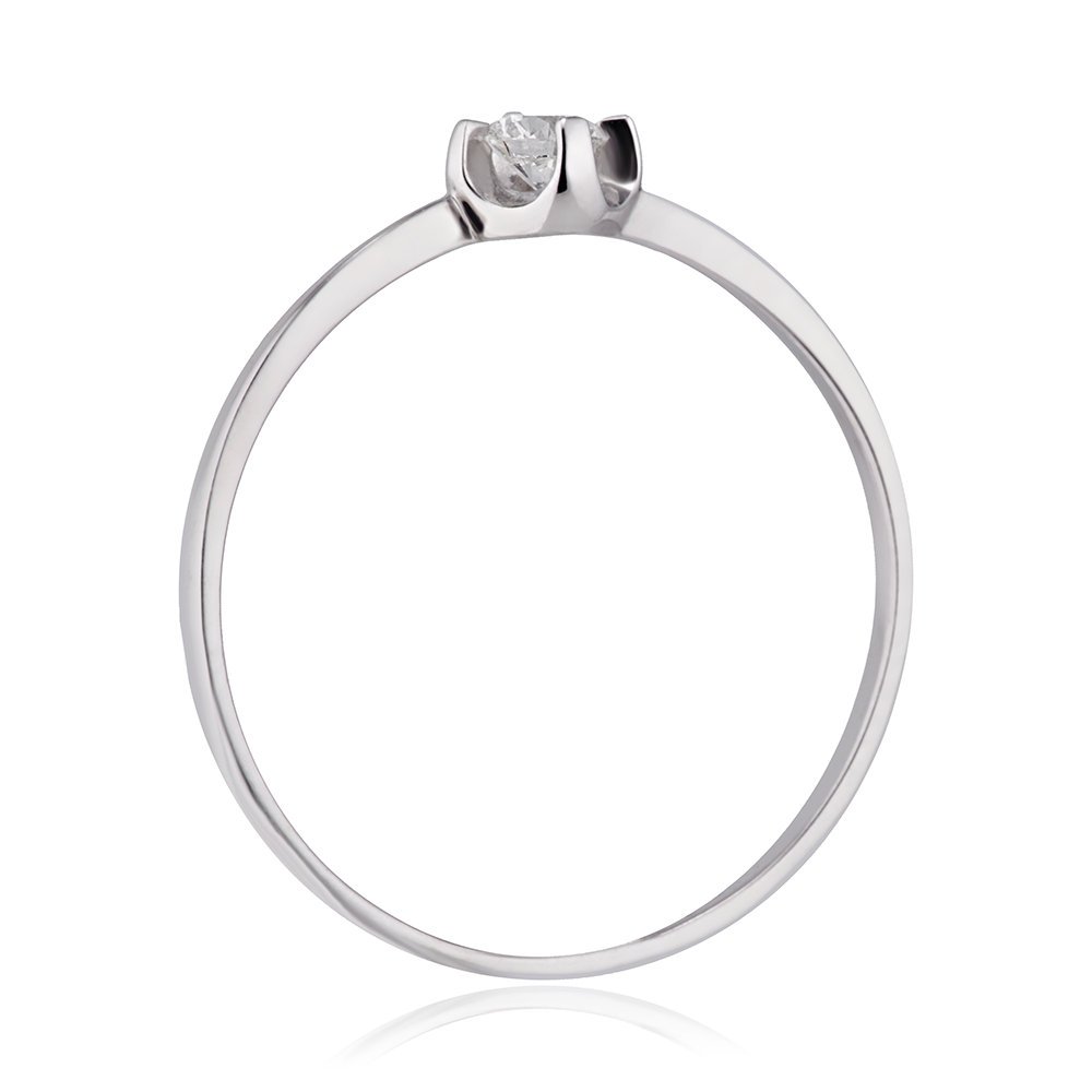 Кольцо из золота с бриллиантом