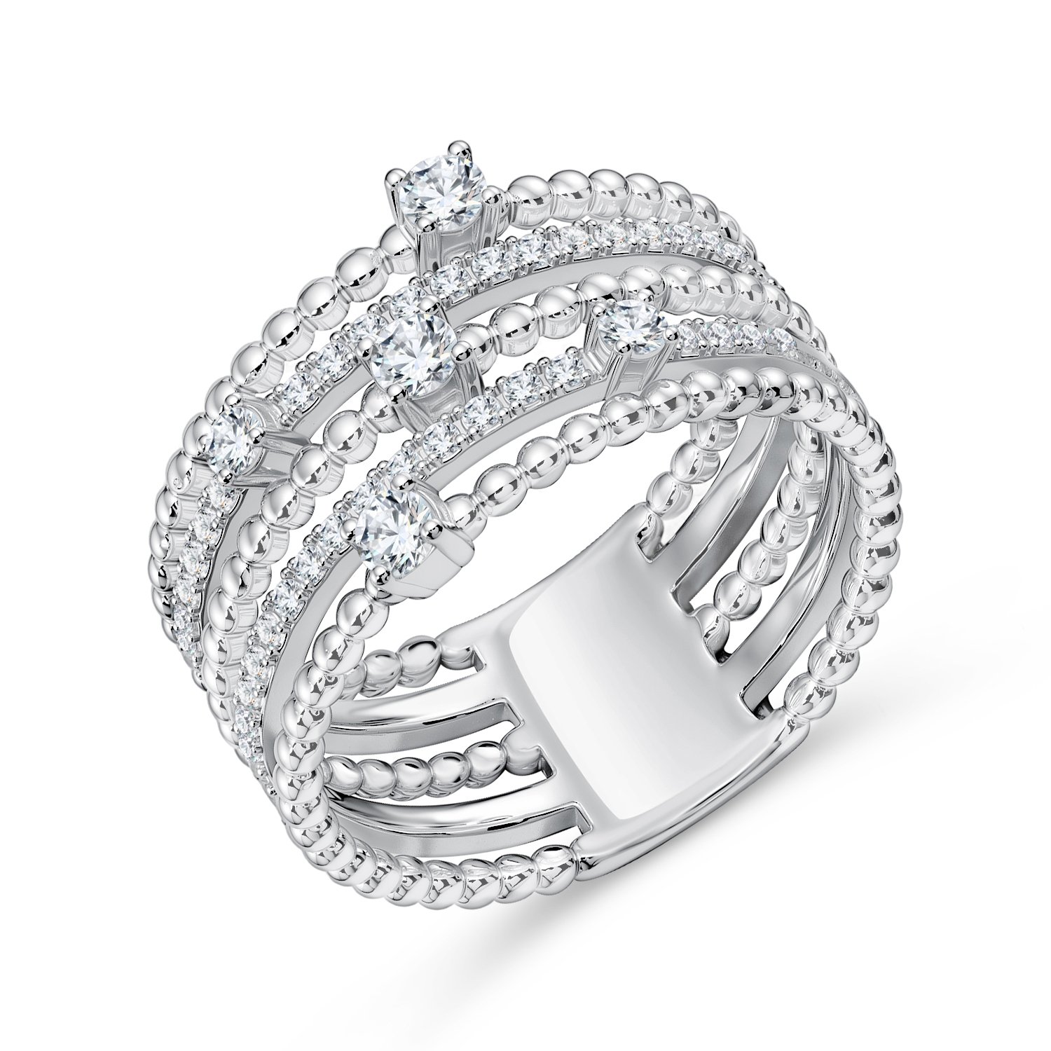 Фото «Серебряное кольцо с фианитами»