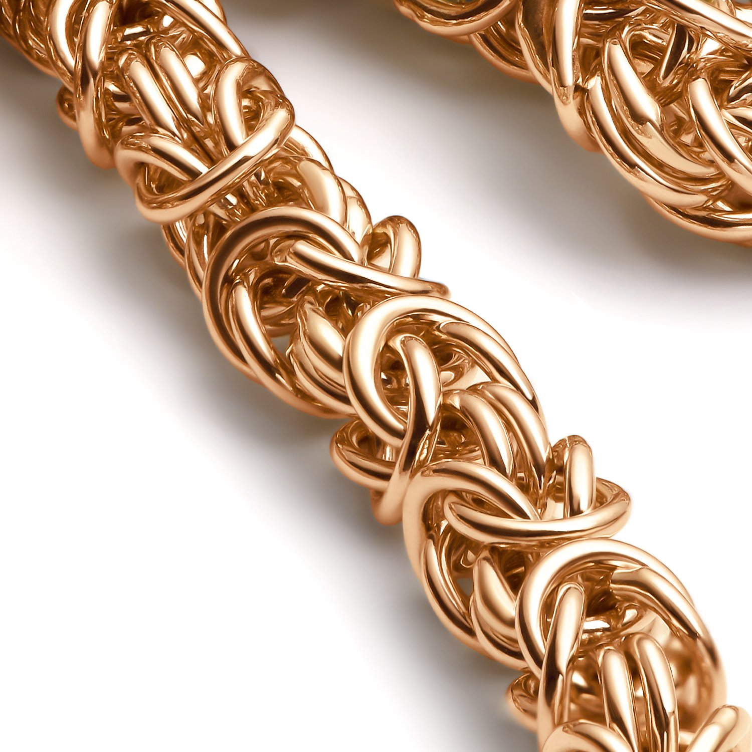 Золотая цепь ручной работы полновесная