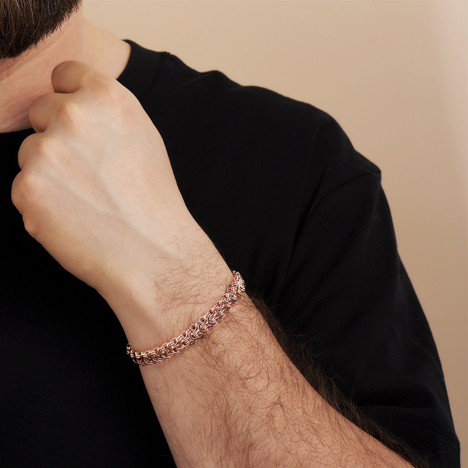 Золотой браслет полновесный