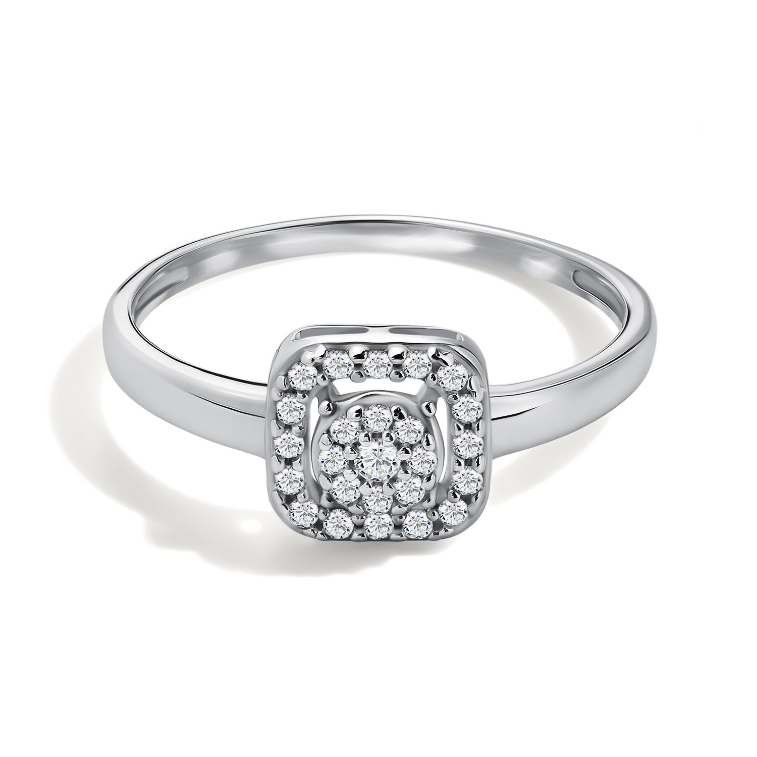 Золотое кольцо с бриллиантами