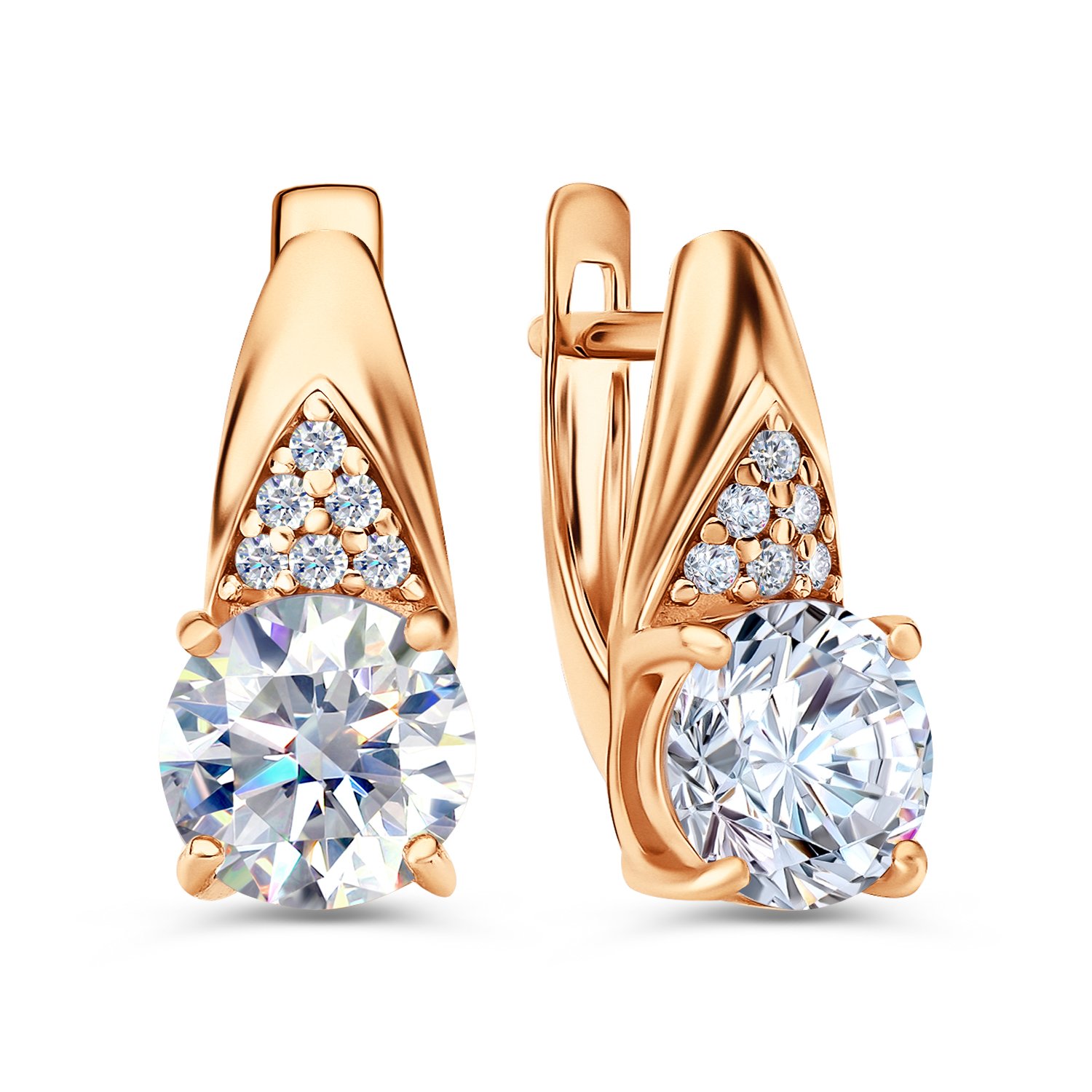 Фото «Серебряные серьги с фианитами»