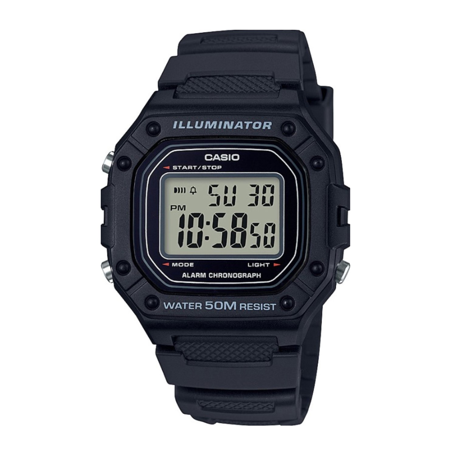 Фото «Наручные часы CASIO COLLECTION W-218H-1A»