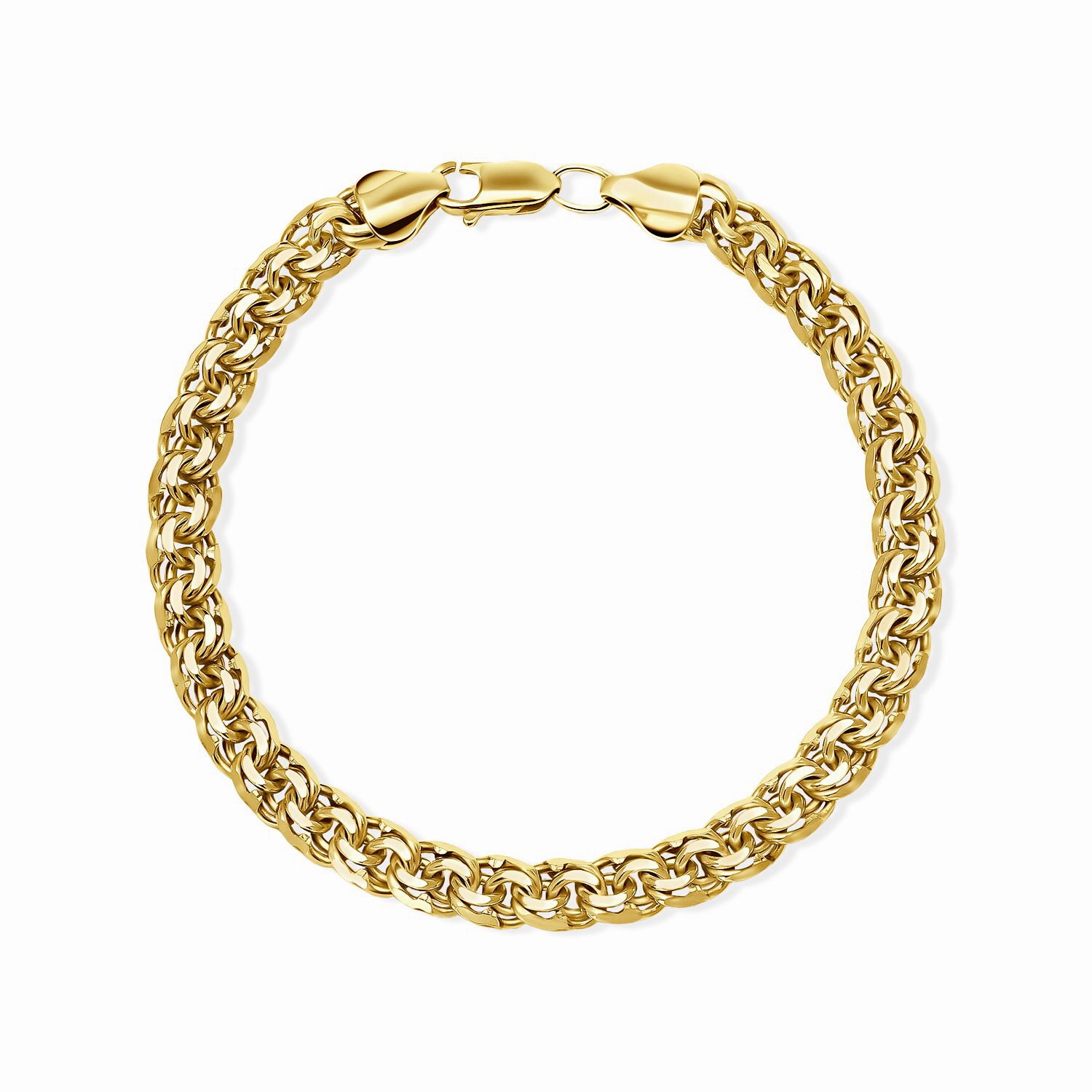 Фото «Золотой браслет ручной работы полновесный»