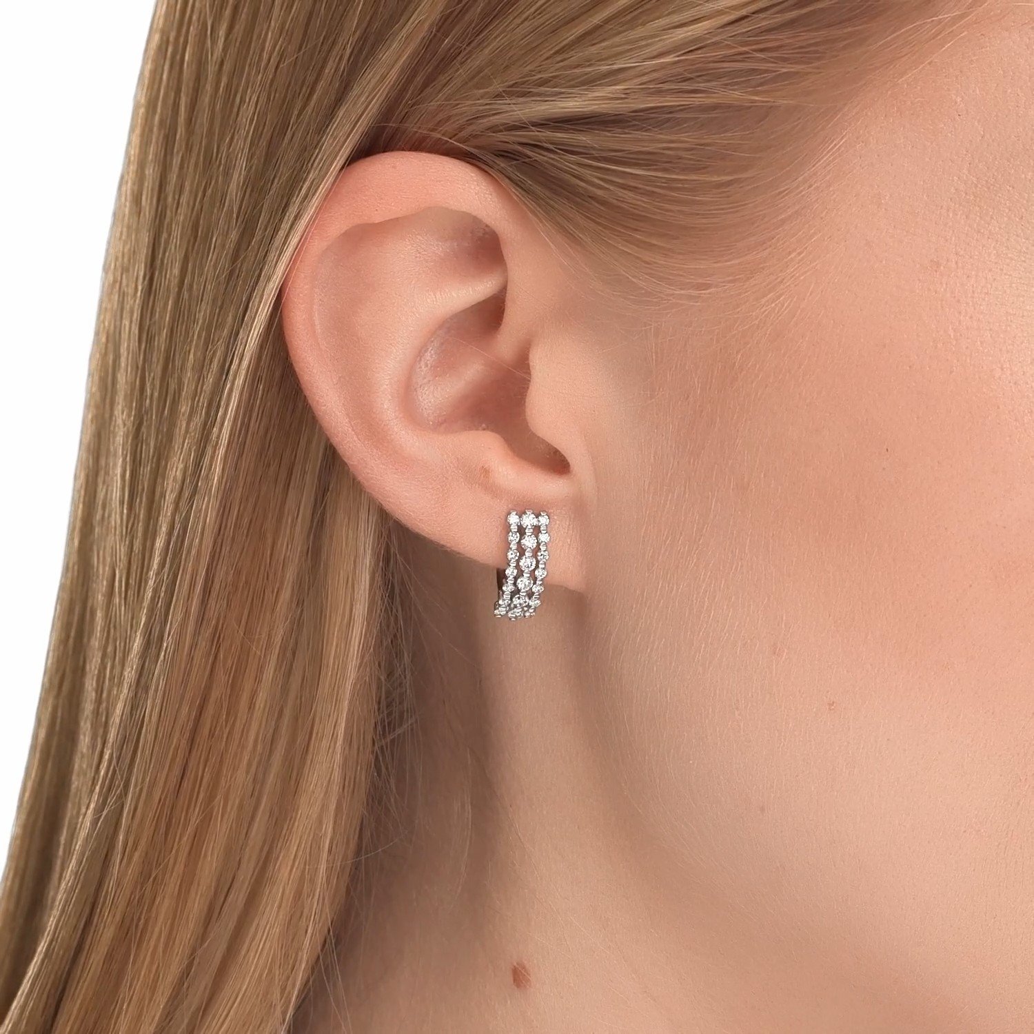 Золотые серьги SMART DIAMONDS 0,74 карата