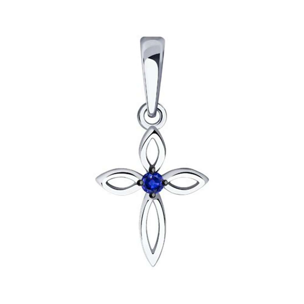 Фото «Золотая подвеска с сапфиром»