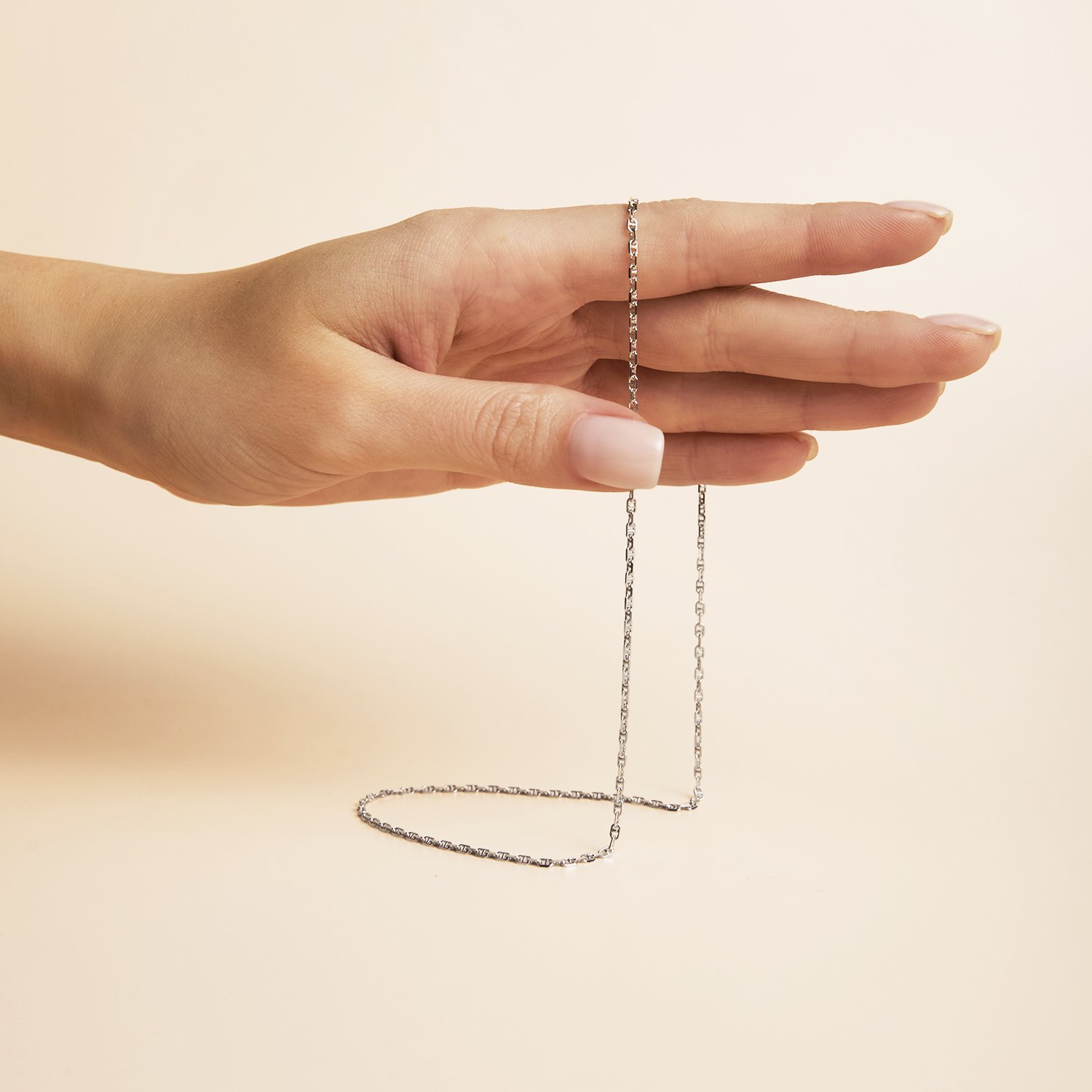 Серебряная цепь полновесная