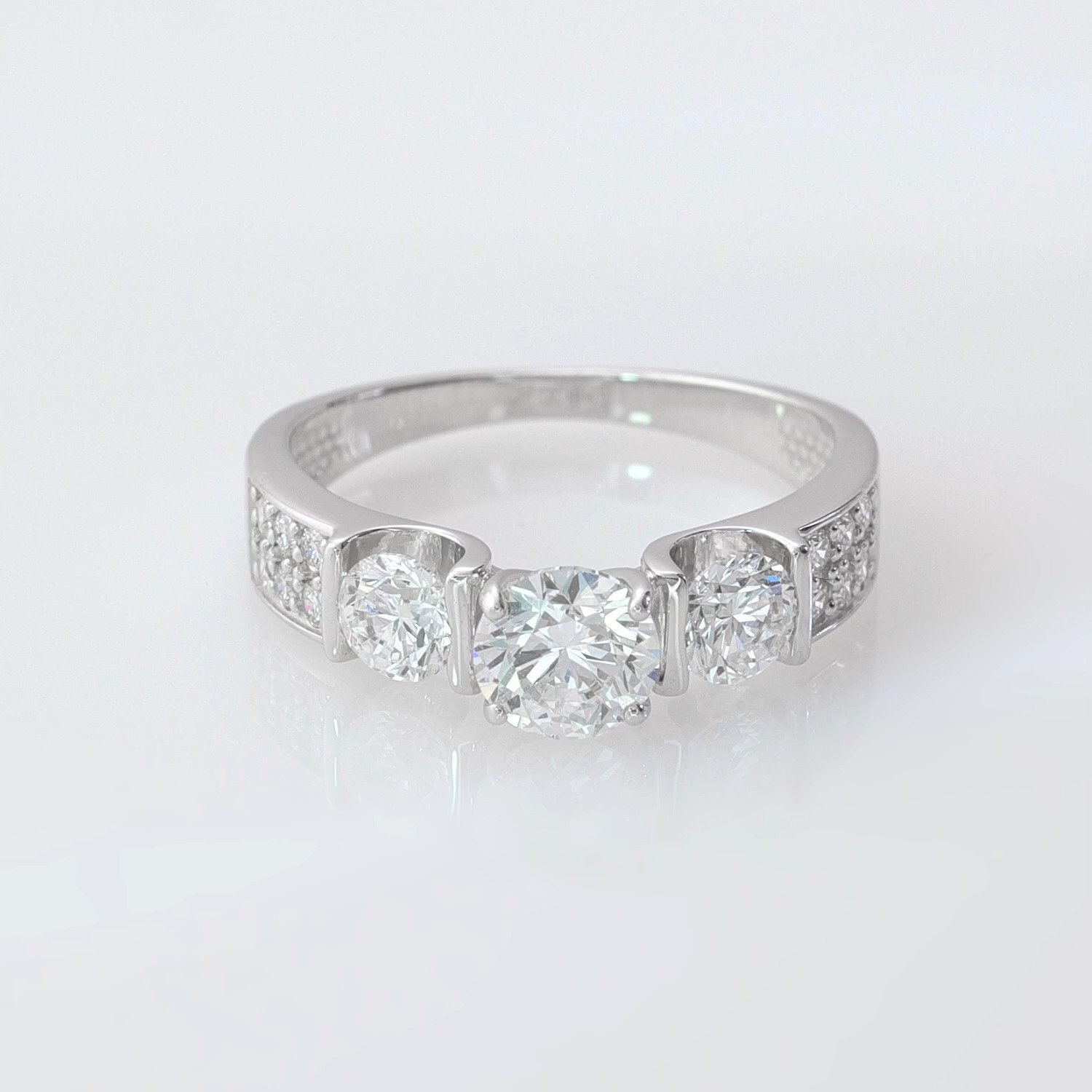 Золотое кольцо SMART DIAMONDS 1,36 карата