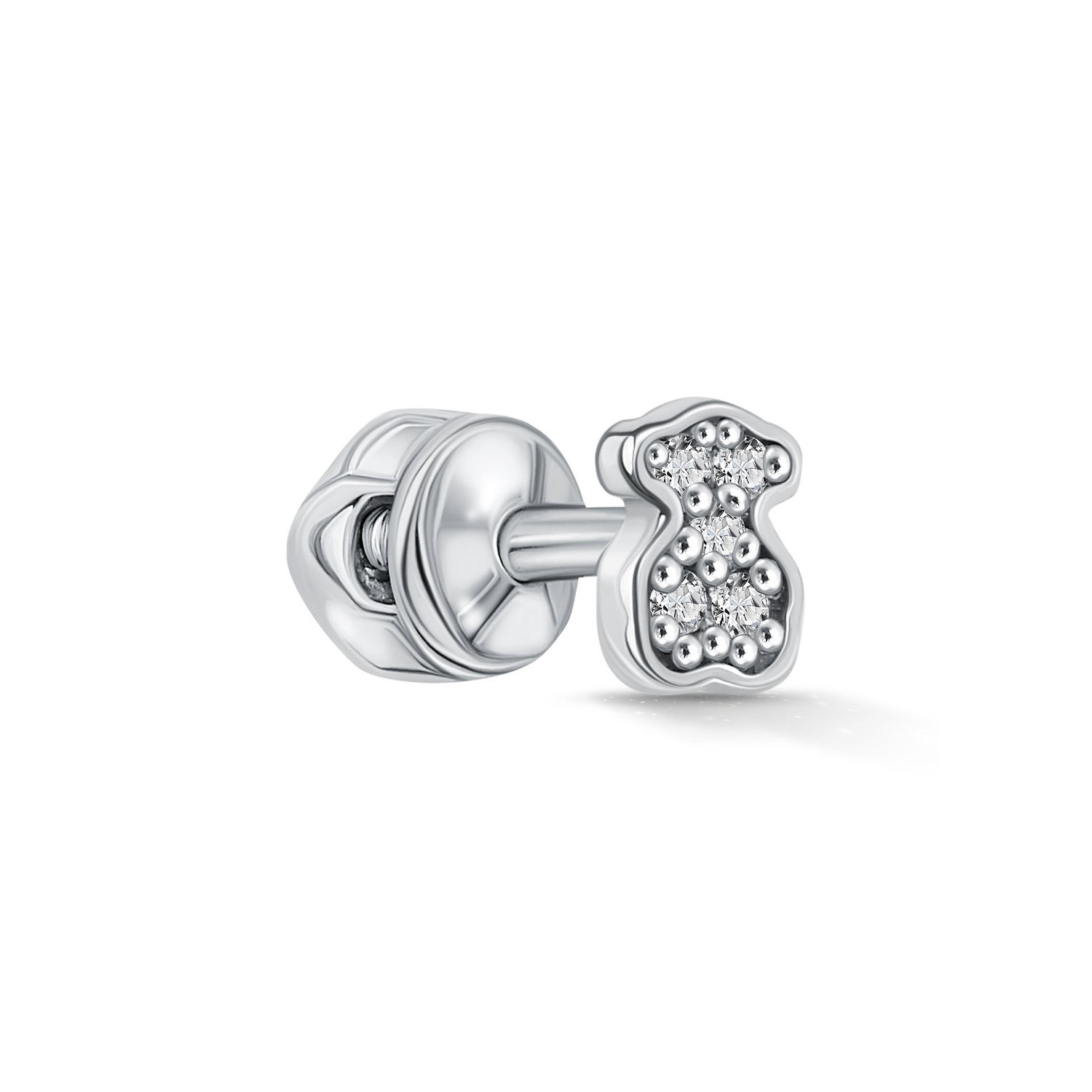 Фото «Золотая серьга с бриллиантами»