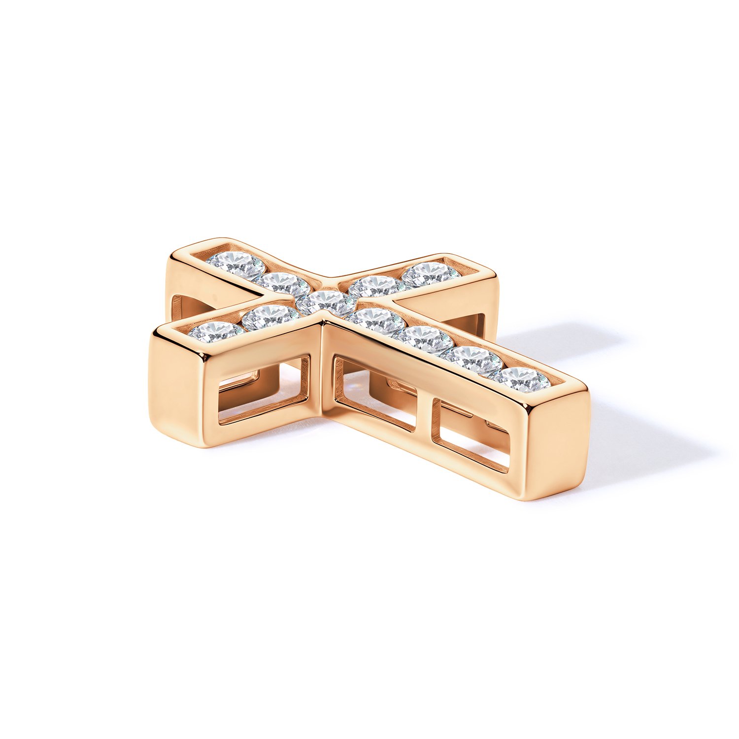 Золотая подвеска с бриллиантами