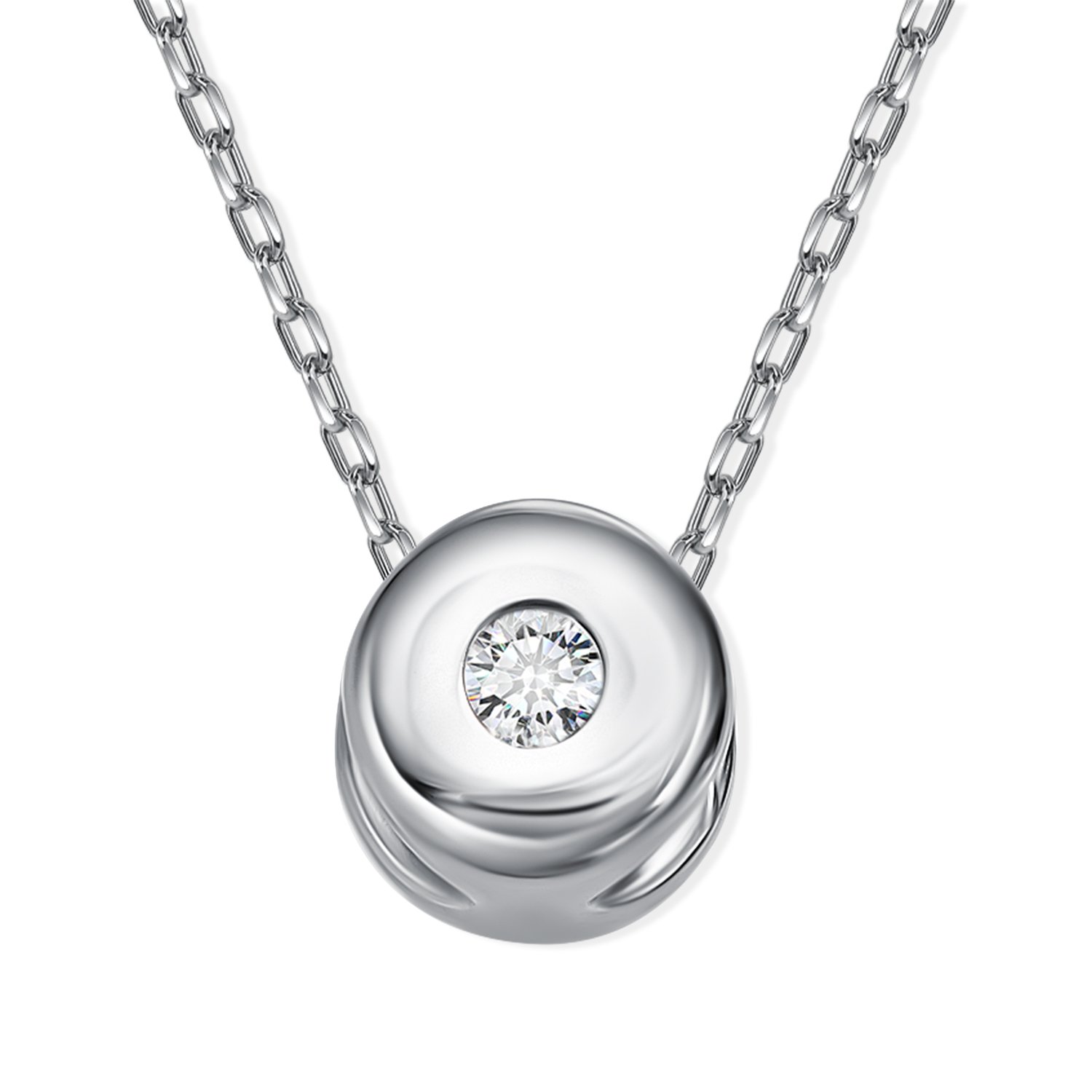 Фото «Золотая подвеска с бриллиантом»