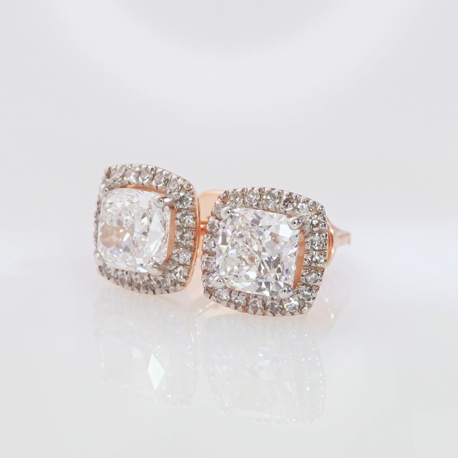Фото «Золотые серьги SMART DIAMONDS 1,62 карата»